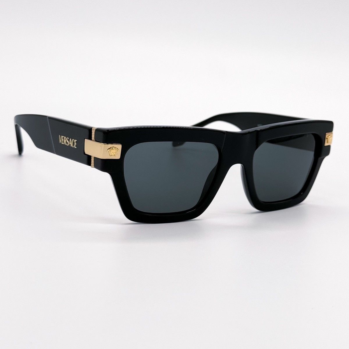 NEW VERSACE MOD 4464 GB1/87 BLACK VE4464 GB187 SUNGLASSES - 4