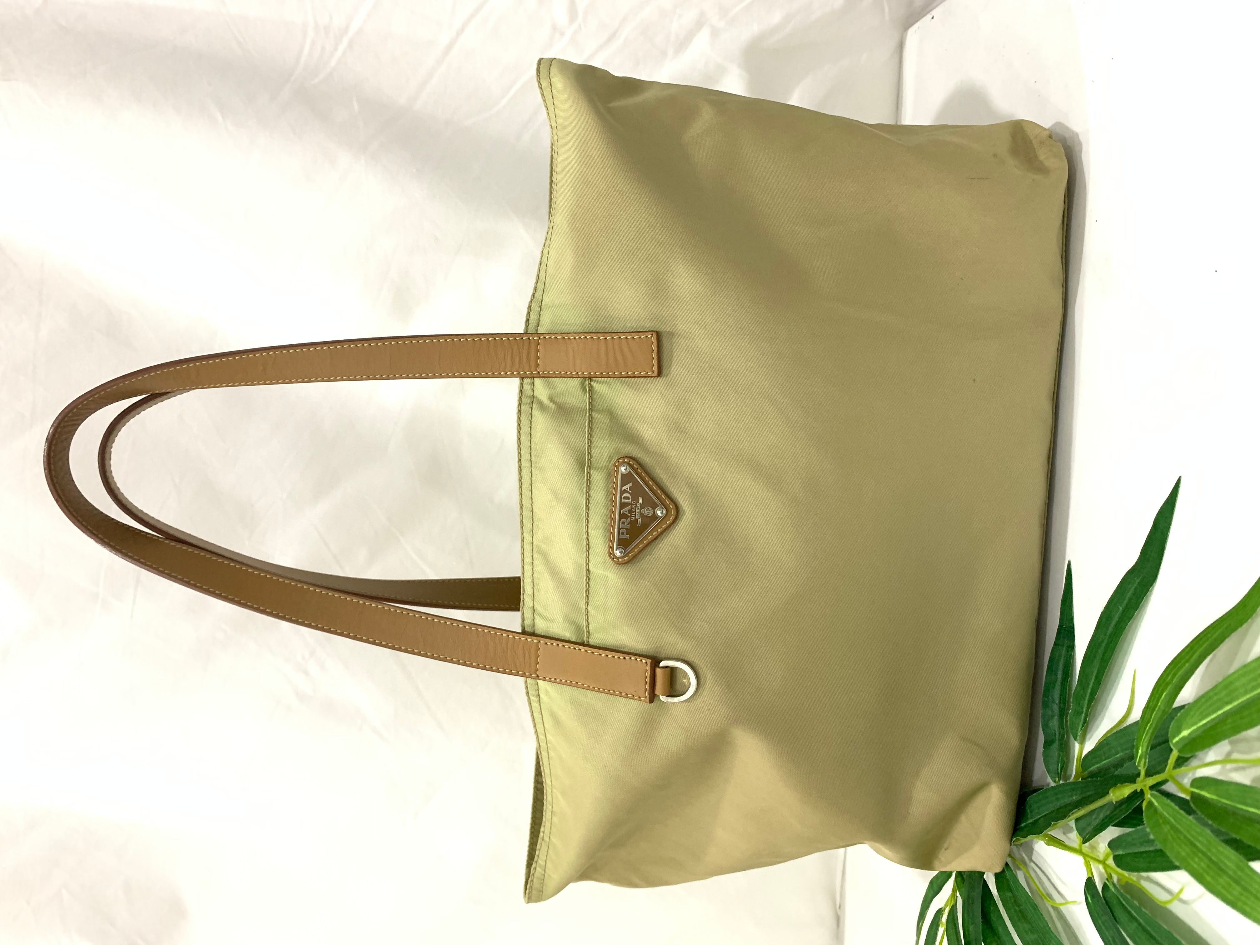 Authentic prada nylon shoulder bag - 2