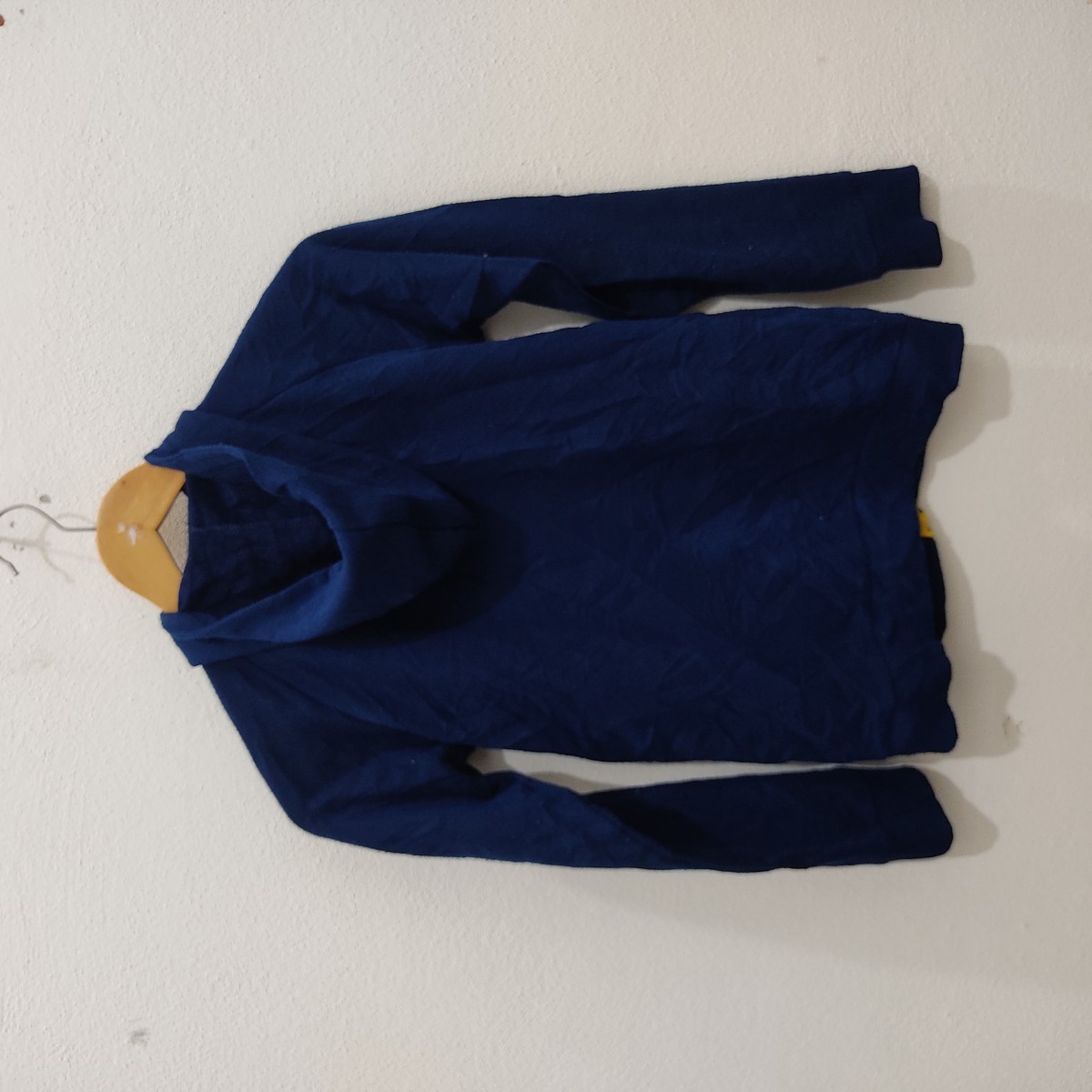 American Vintage - Outdoor Kids Blue Yellow Hoodie Full Zipper Jacket - 2