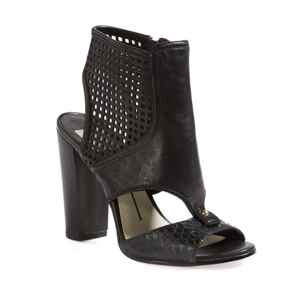 Dolce Vita “Nona” Perforated Leather Heels - 2