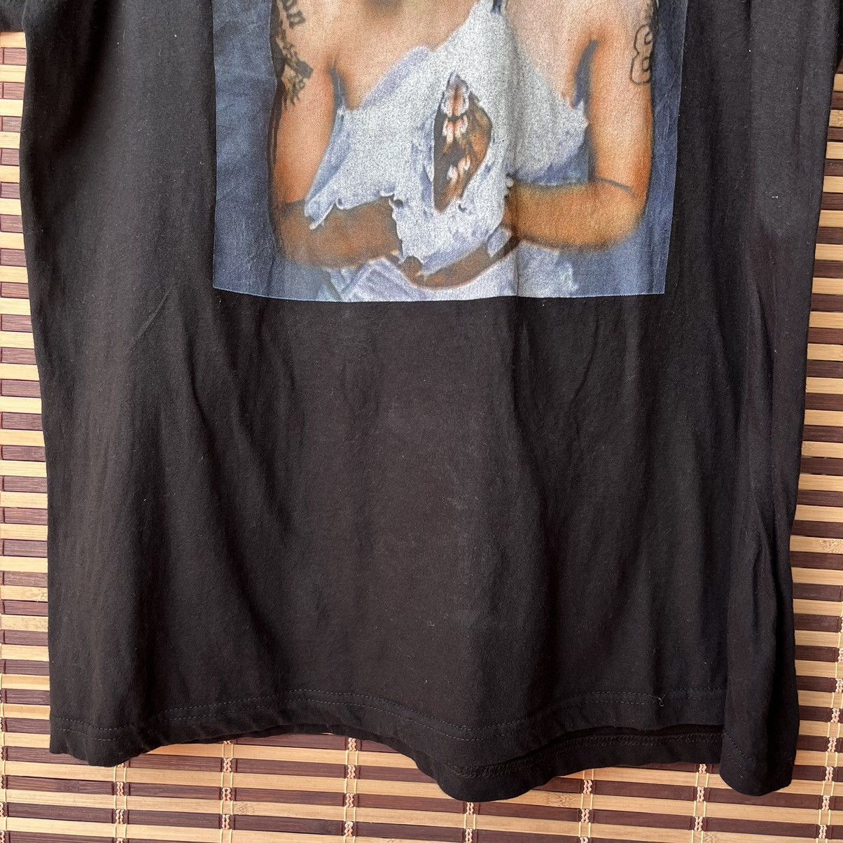 Vintage Lisa Lopes TLC Left Eyes Black TShirt 90s Legend - 11