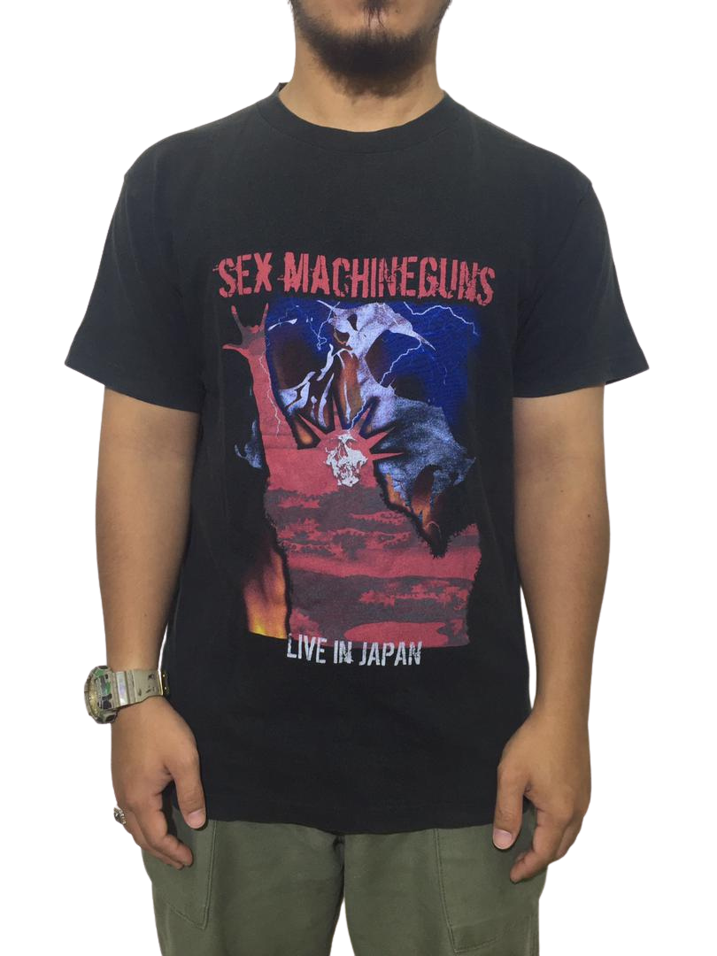 Other Designers Vintage - Vintage Sex Machineguns Japanese Heavy Metal  Shirt | danleestudio | REVERSIBLE