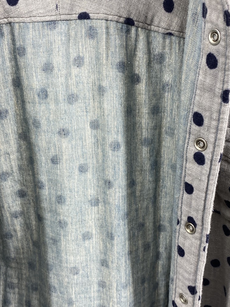 45rpm - Umii908 Gauze Cotton Polka Dot Shirt - 7