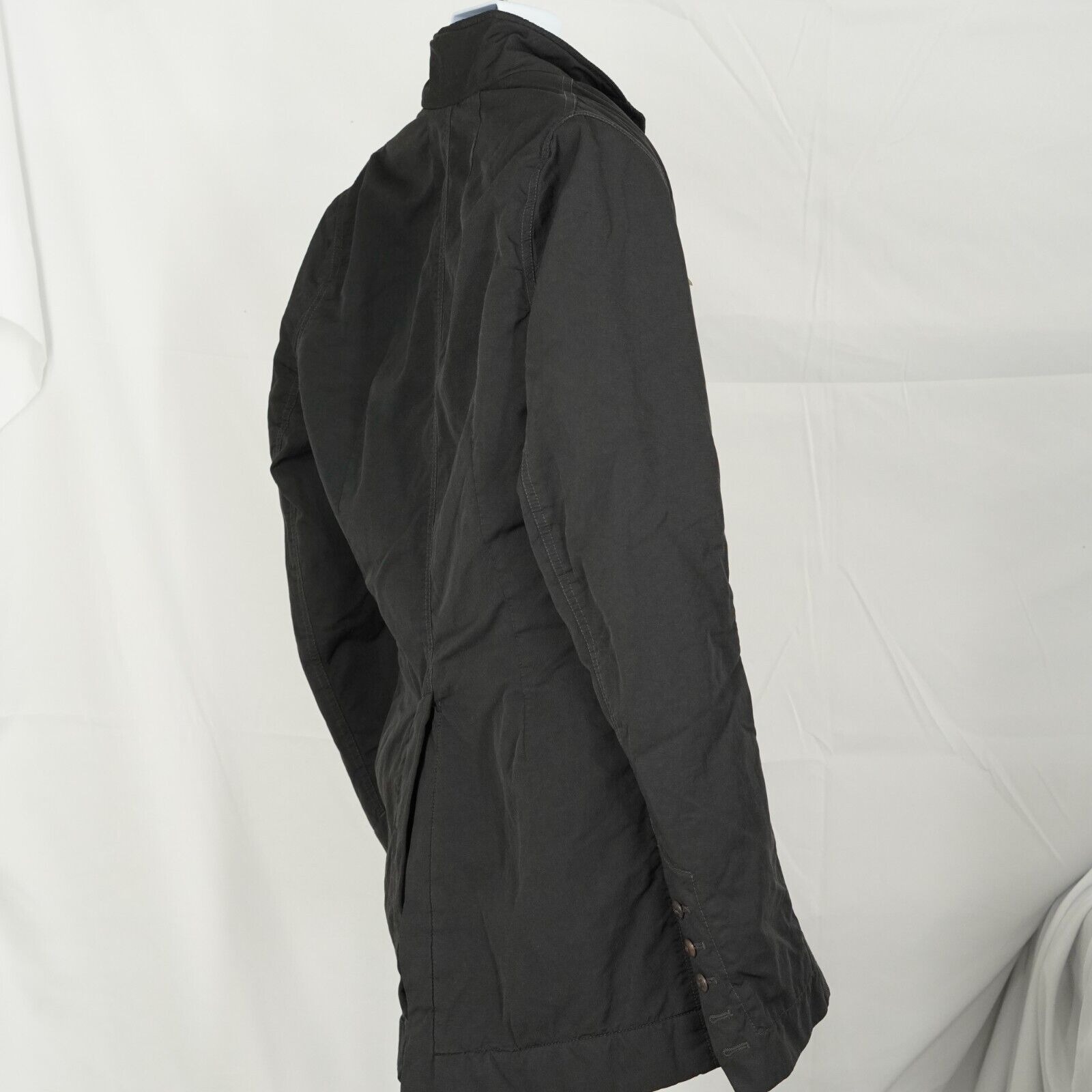 Rick Owens Drkshdw Long Black Blazer Quilted Murray - Large - 8