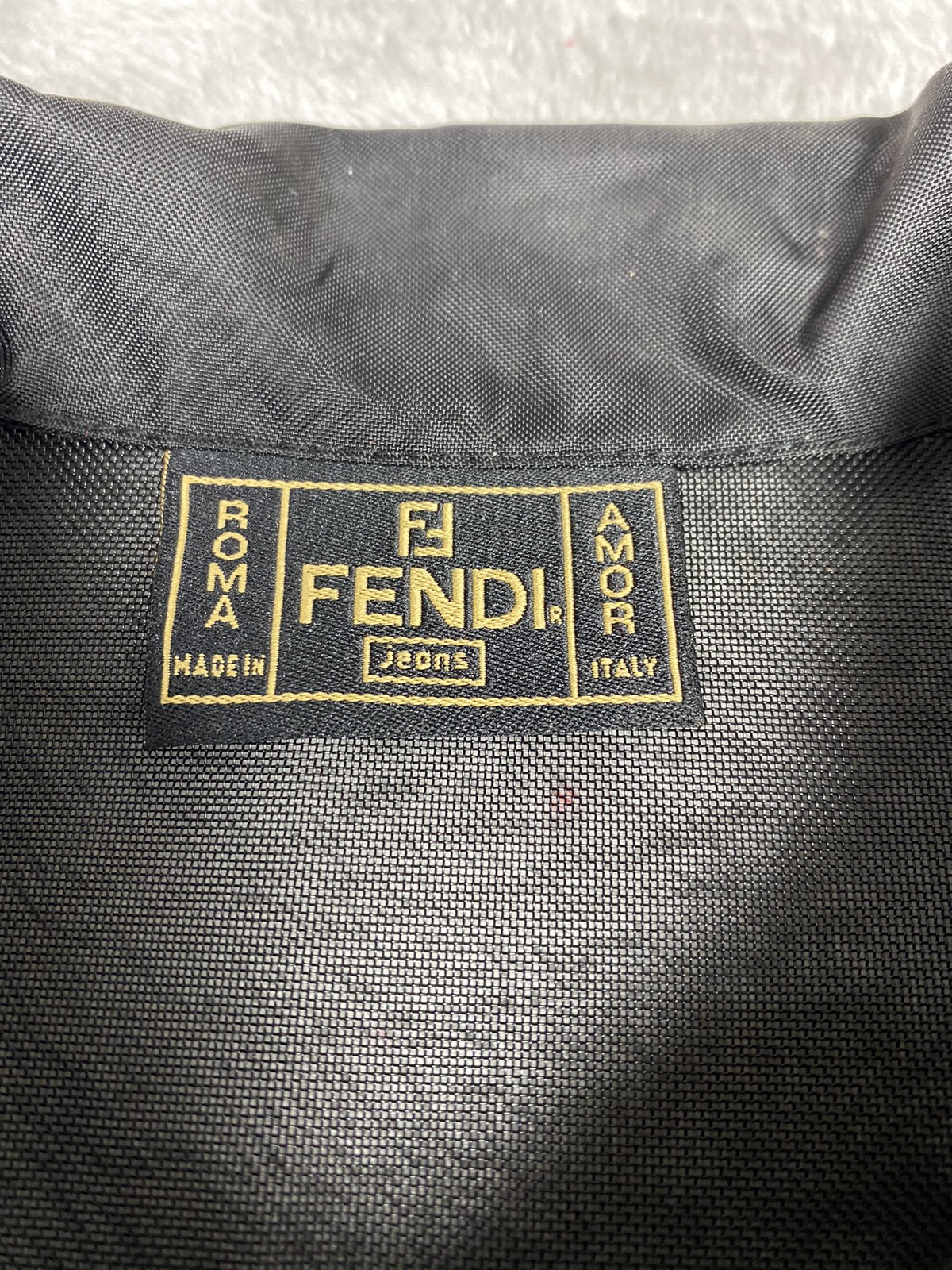 Vintage Fendi Net Vest Logo - 6