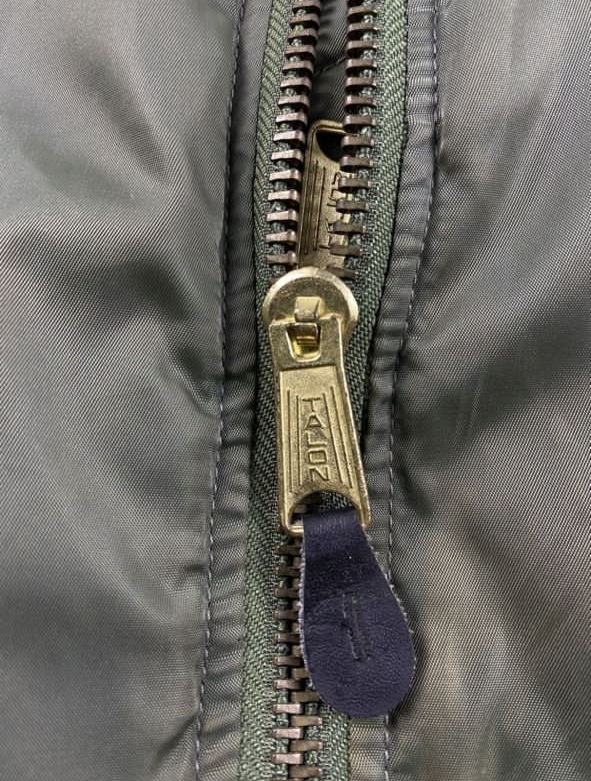 vintage bomber jacket Zip Talon - 2
