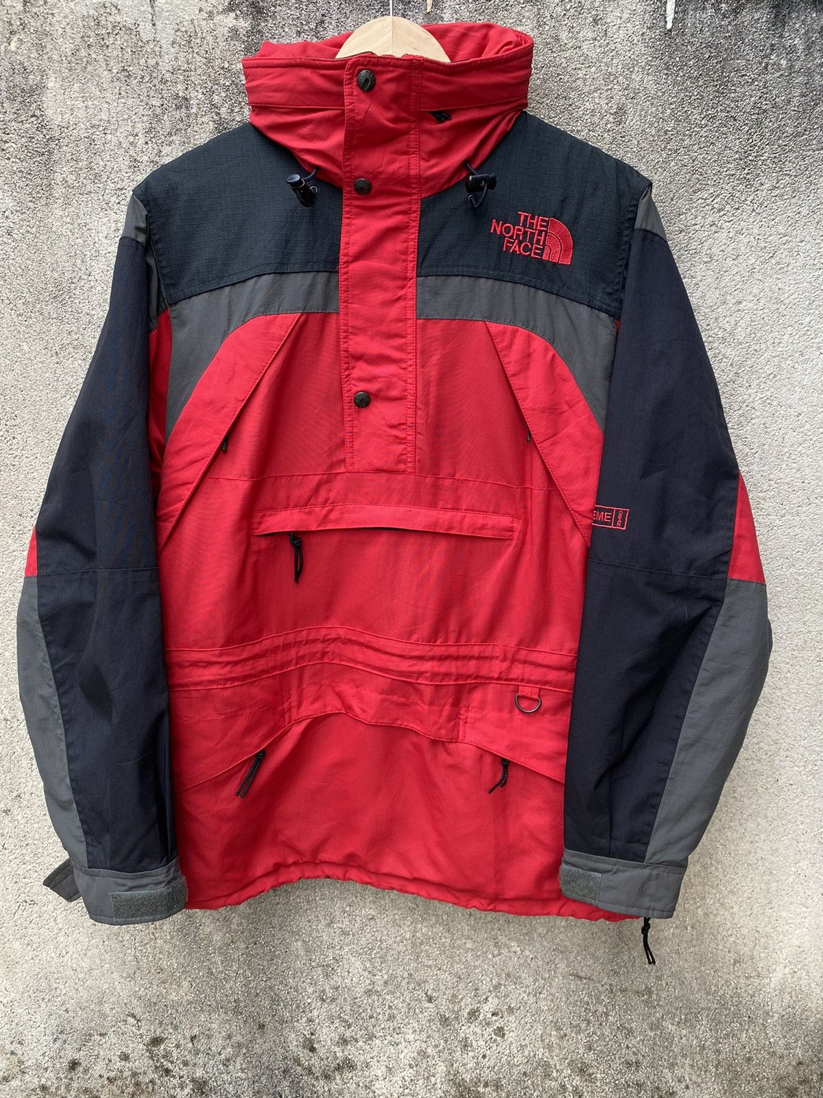 🔥The North Face Extreme Gear Pullover Anorak Rare Design - 1