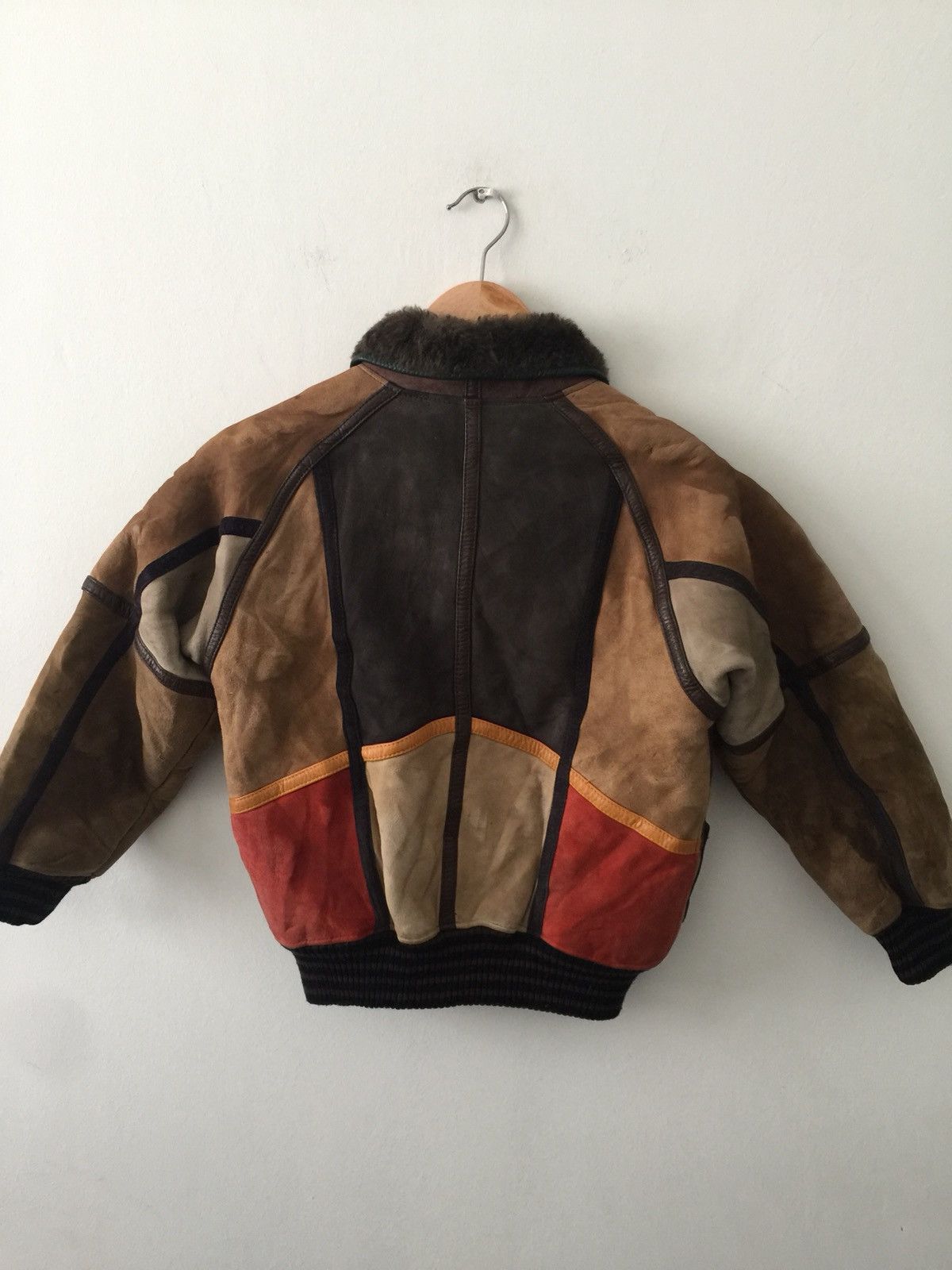 Designer - Volcano Leather Kids Jacket - 5