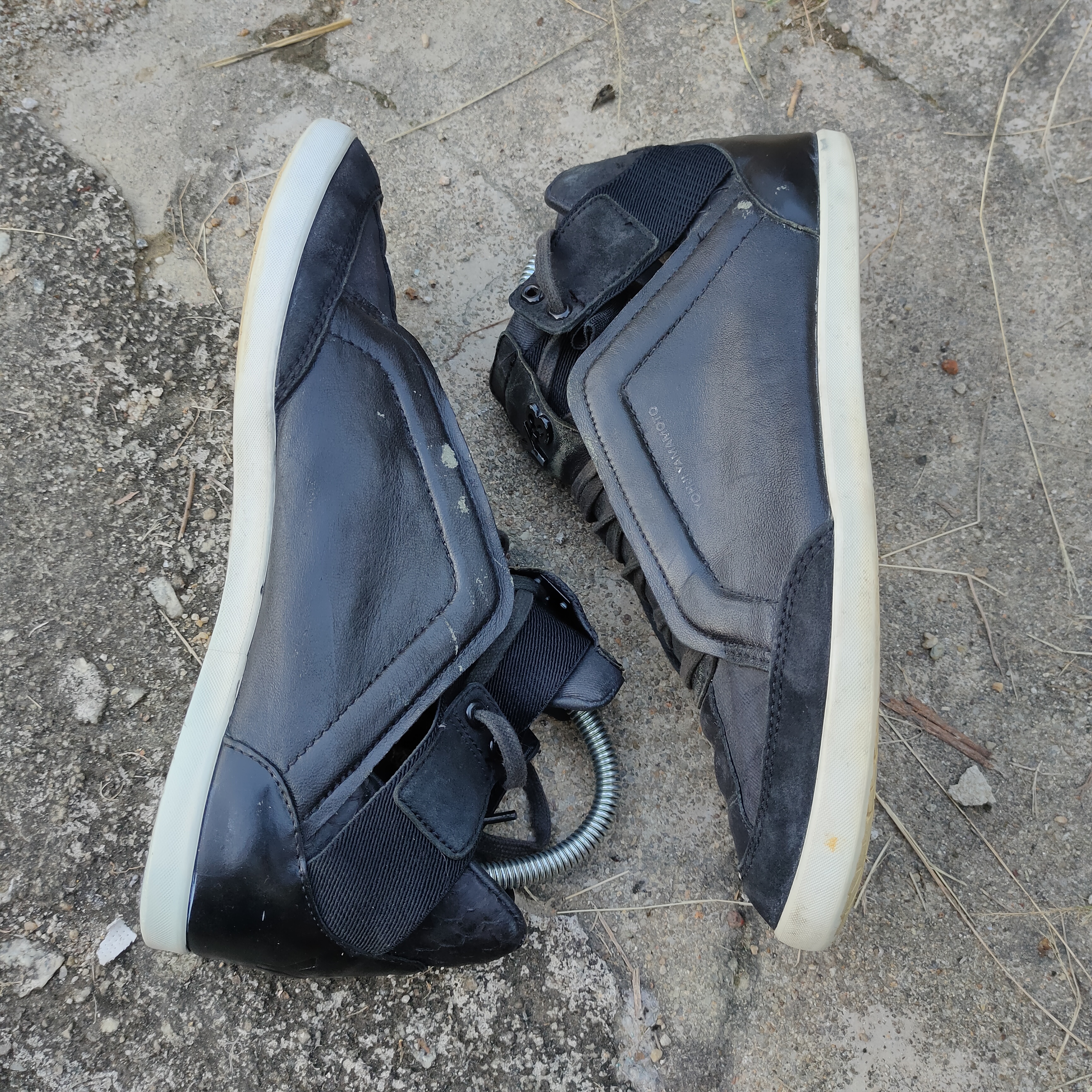 Adidas YOHJI YAMAMOTO Kazuhiri Leather Sneaker Walking - 3