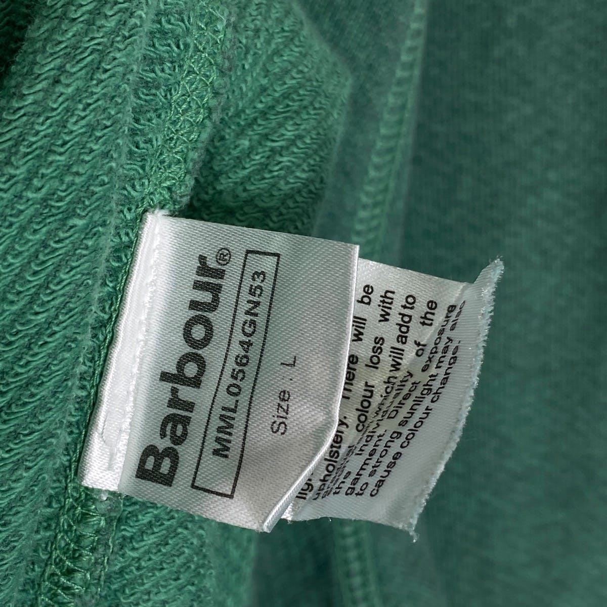 Vintage Barbour Sweatshirt Crewneck Made In Portugal - 9
