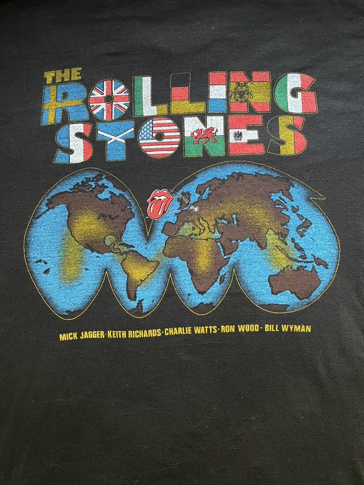 Vintage - Rolling Stones 80's World tour - 8