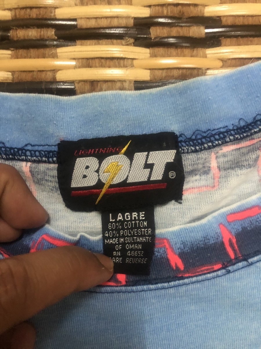 Vintage - Bolt T shirt Nice Design - 3
