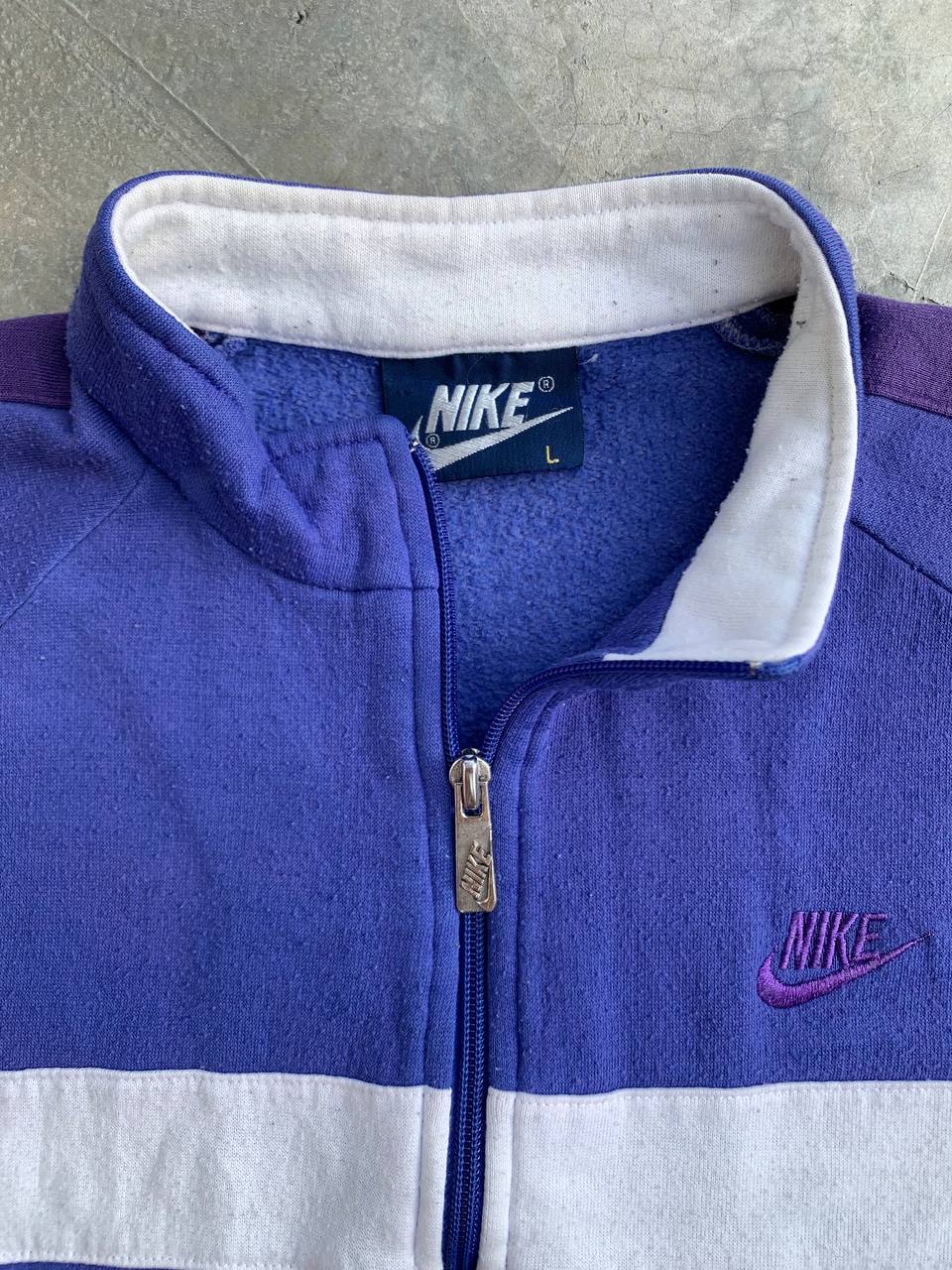 Vintage Nike Colorblock Zip Up Sweatshirt - 5