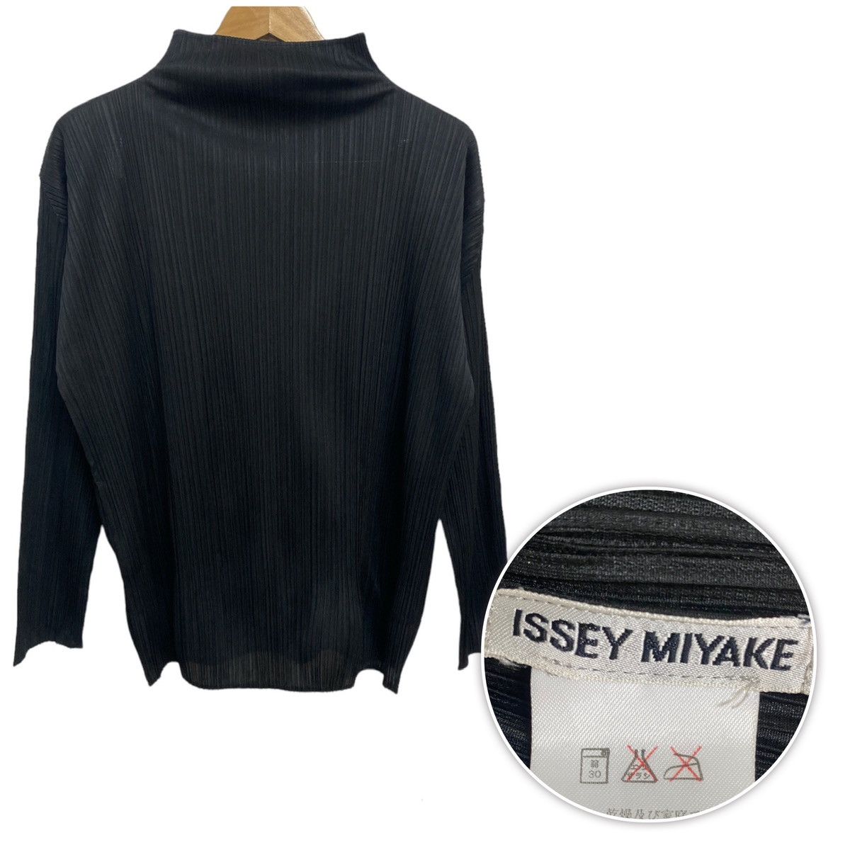 Vintage Issey Miyake Pleats Turtleneck - 1