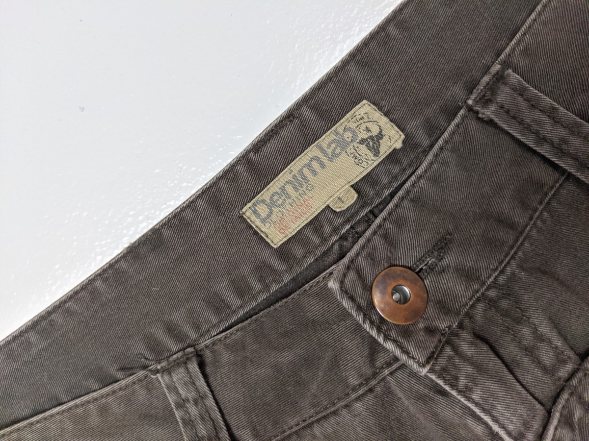 Denime - Denim Lab Japan Double Waist Cargo Khakis Bottom Pant - 5