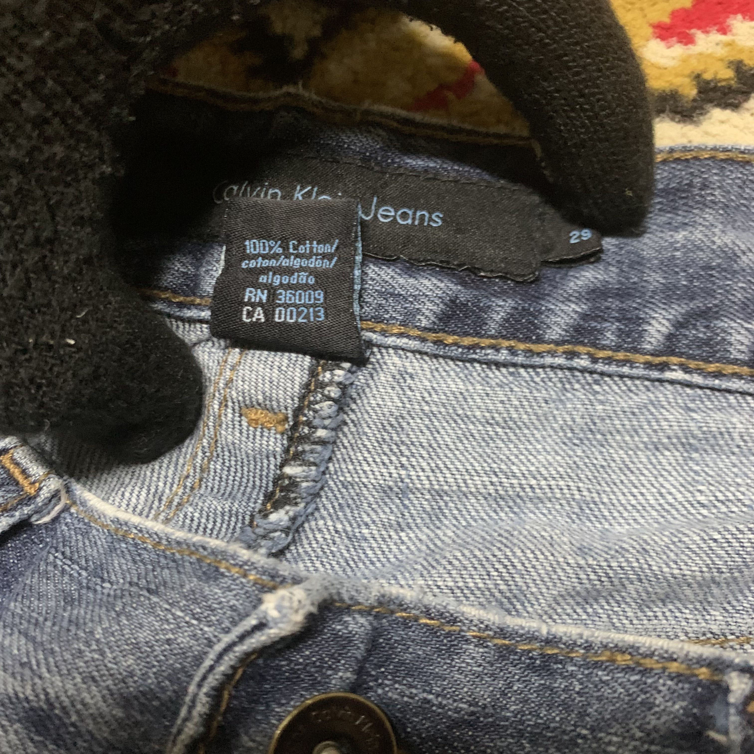 ARCHIVE DENIM 🔥 Y2k Calvin Klein Jeans SandBlast Denim - 6