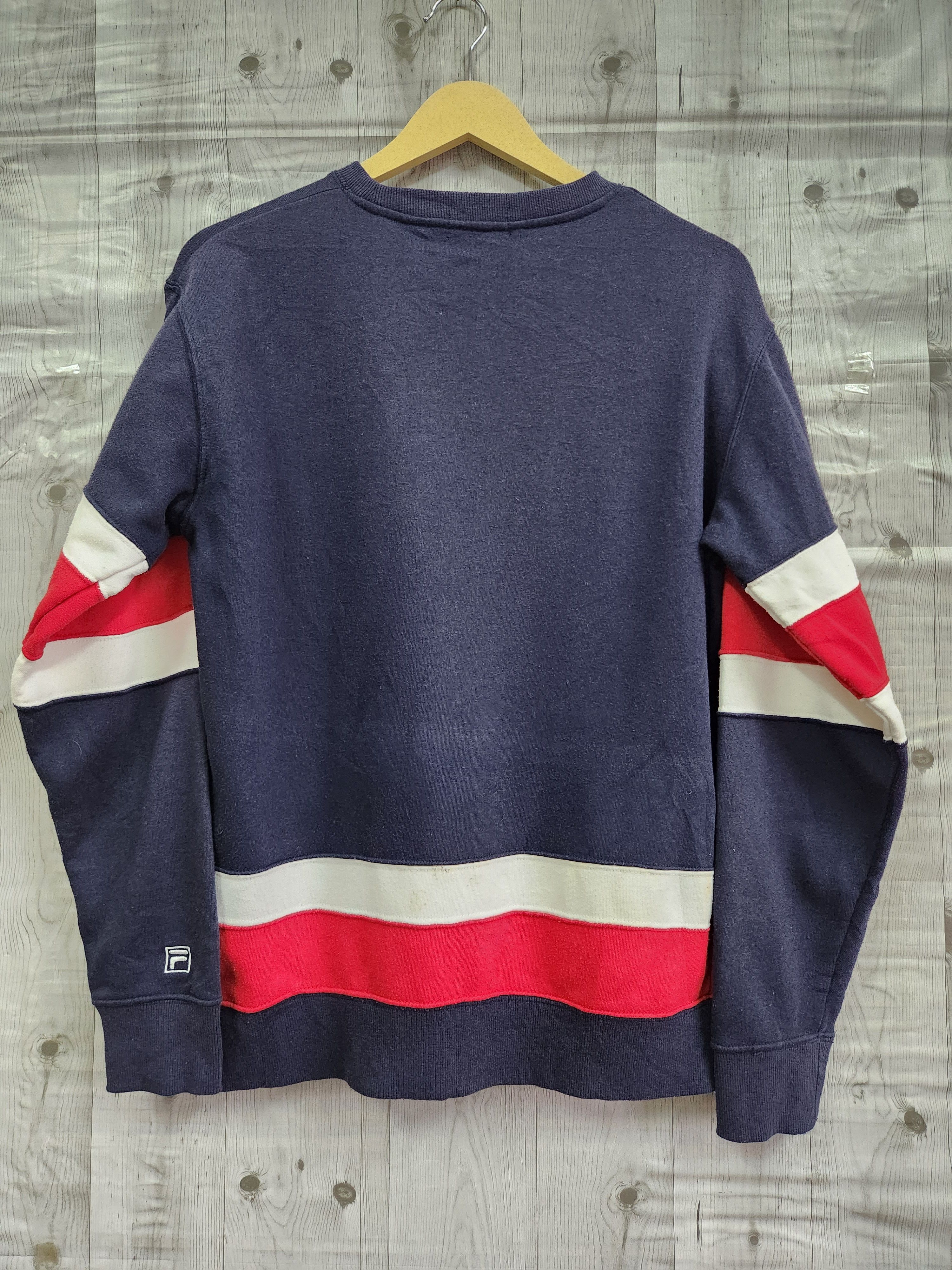 Fila Sweater Big Spellout Logo Vintage - 2