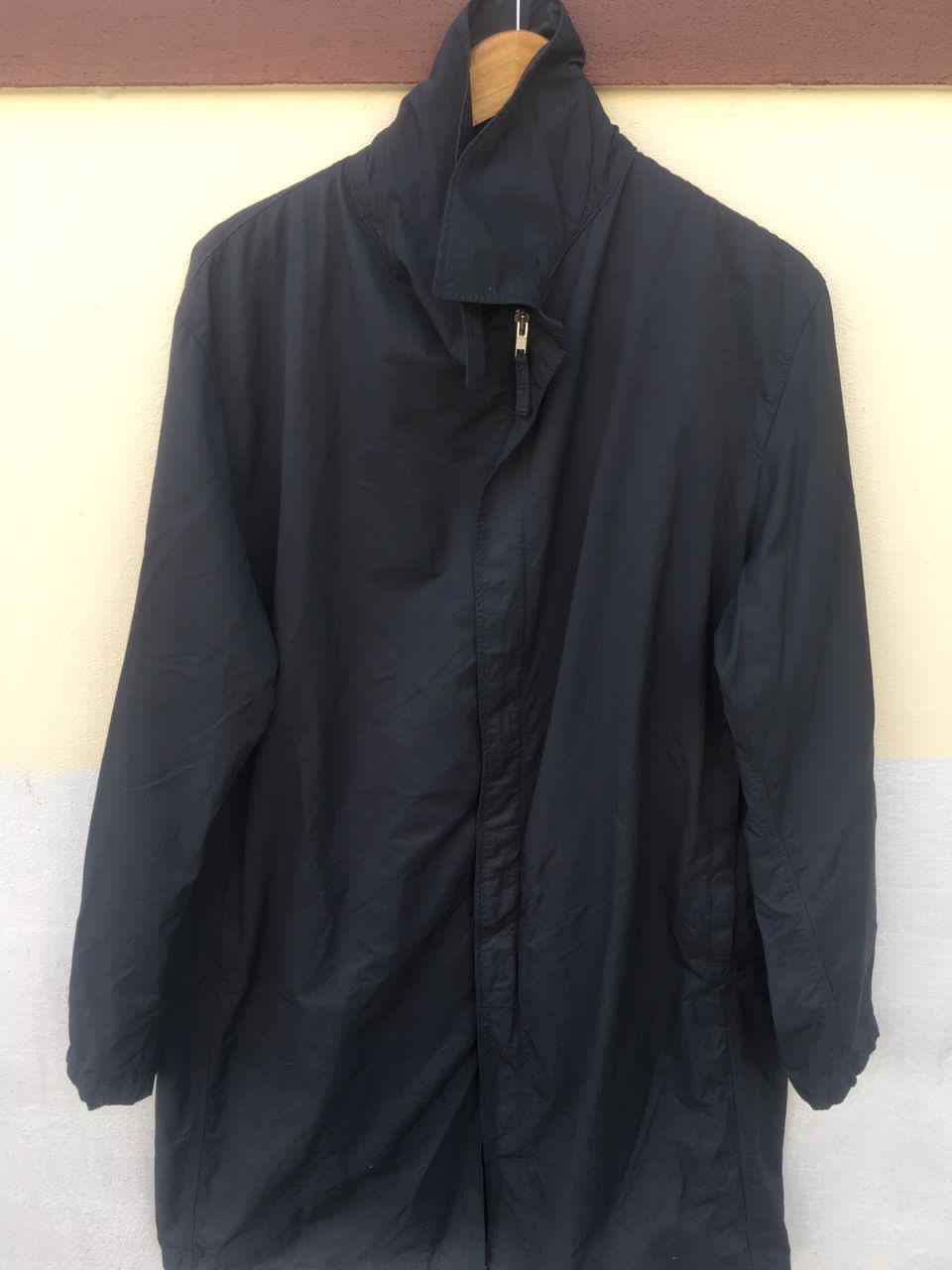C.P Company oversized Nylon black long Jackets made in italy - 3