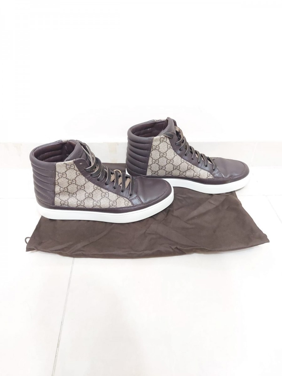 Miro Soft Tessuto GG Supreme Canvas Leather Sneaker - 4