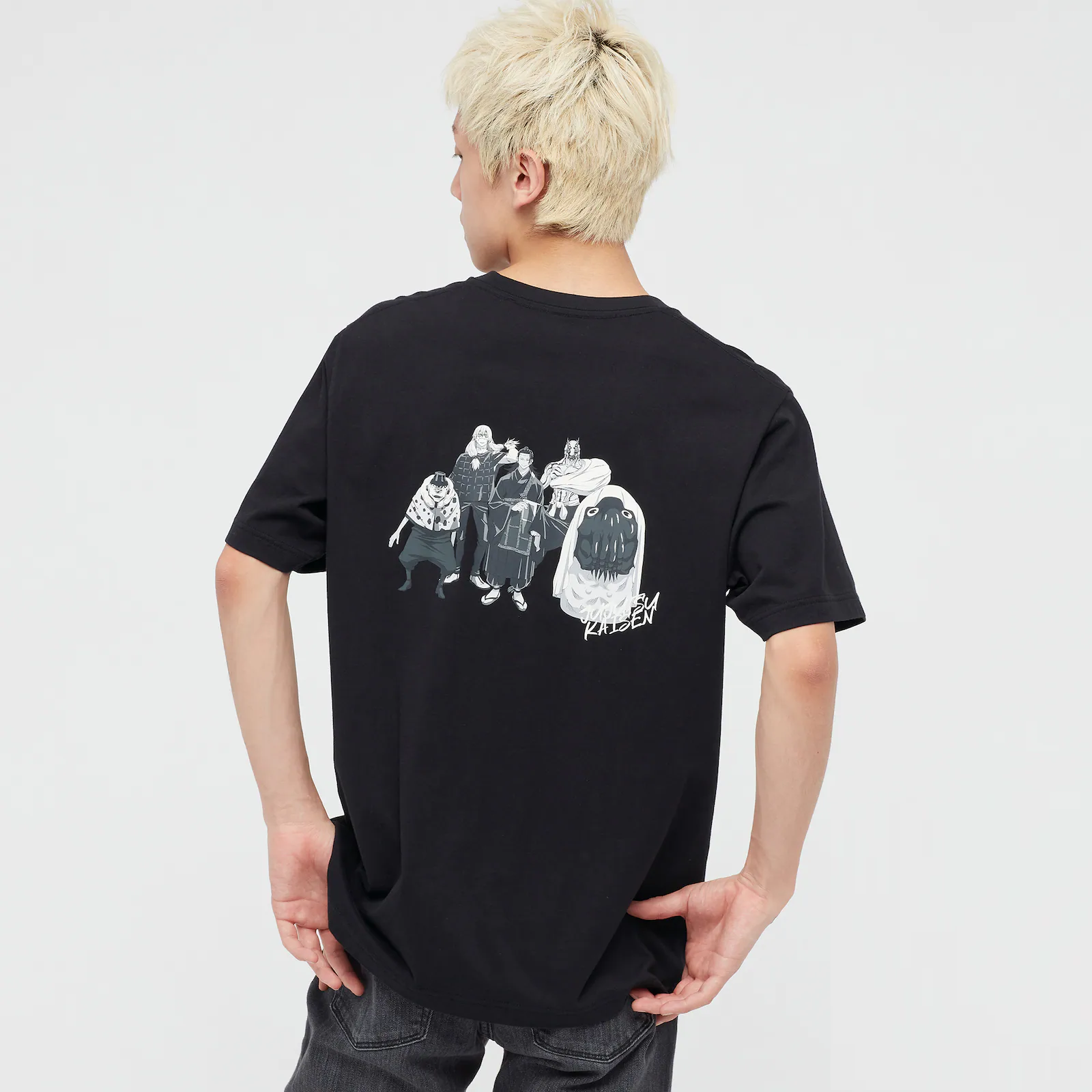 Japanese Brand - JUJUTSU KAISEN Anime Size XL Black No. 2/ CowboyBepop - 6