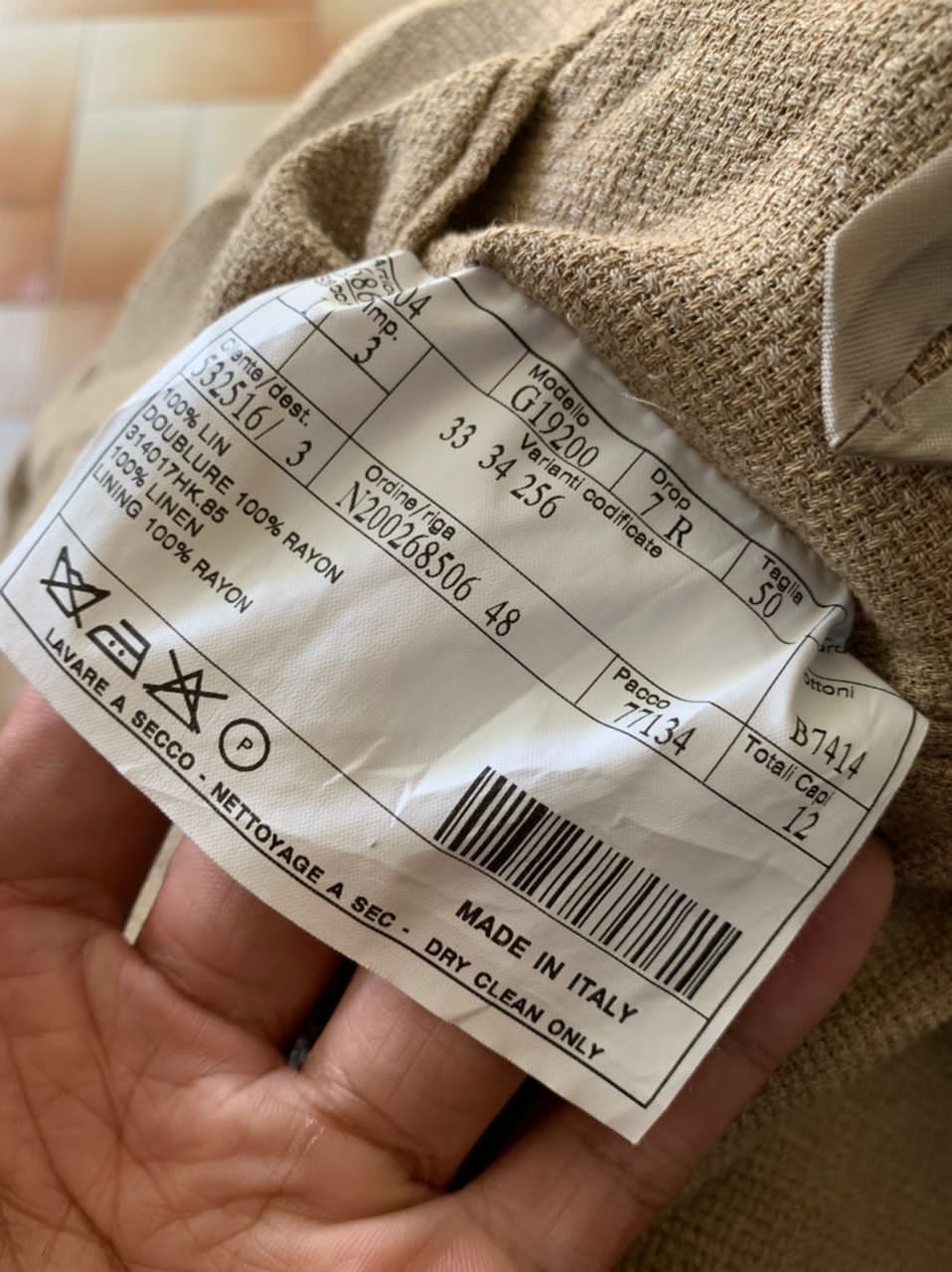 Hermès Sackloth Rayon Casual Coat Archive - 7