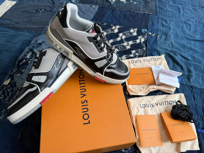 Louis Vuitton LV Trainer "Black Cement" (Original Release) Sneakers - 1