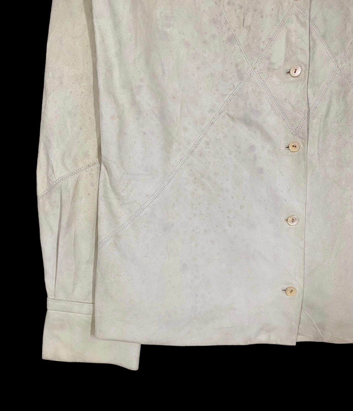 Authentic🔥Loewe Goat Skin/Silk Liner Button Ups Shirt - 10