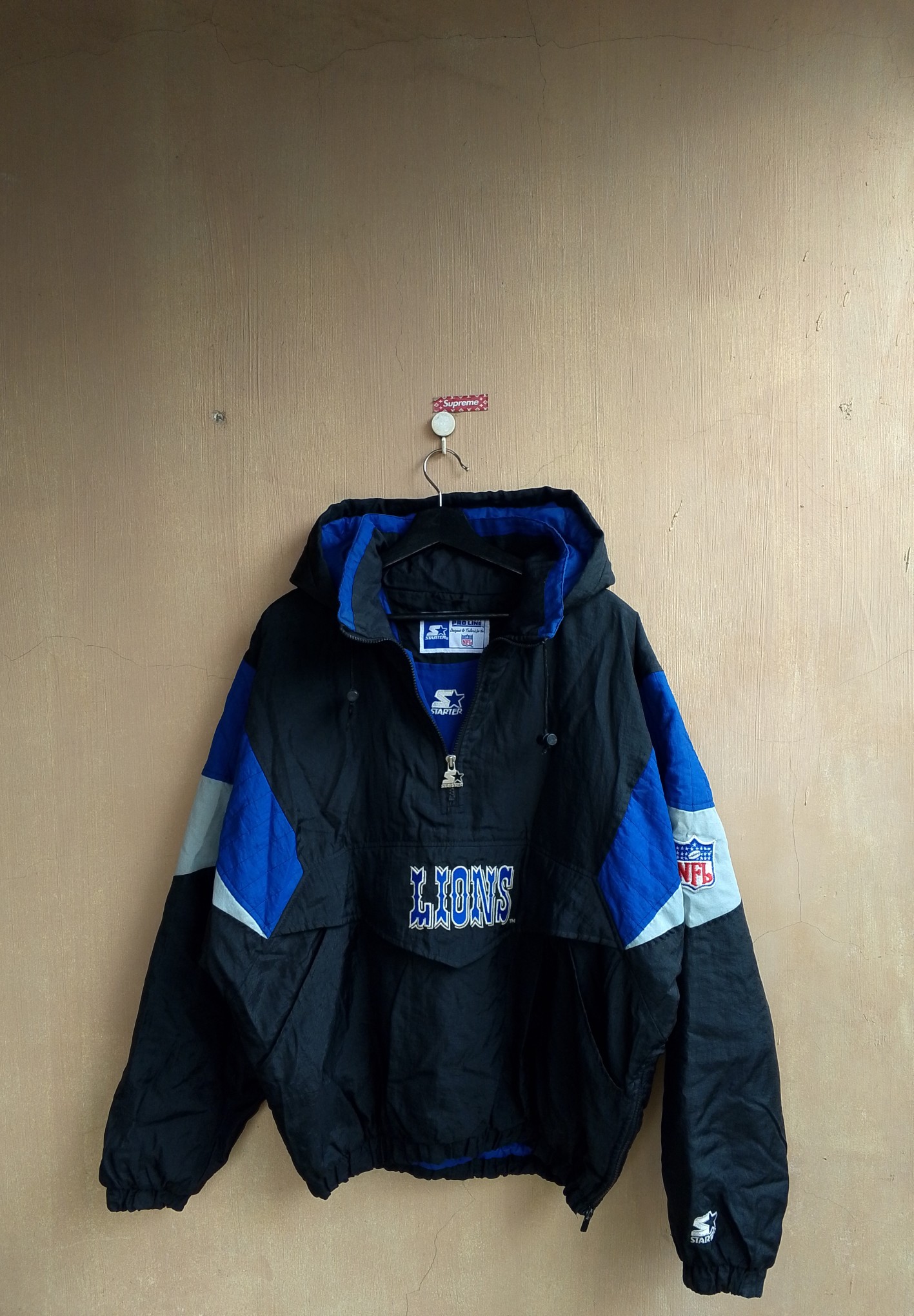 90s Vintage Detroit Lions Starter Anorak jacket - 5