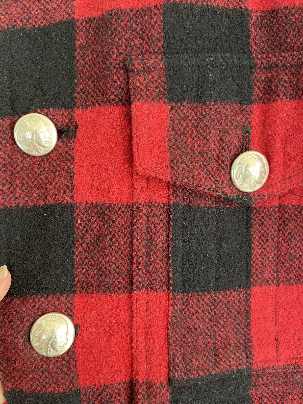 Vintage Flannel Tartan Jackrose Asphalt Animal Outlaws - 4