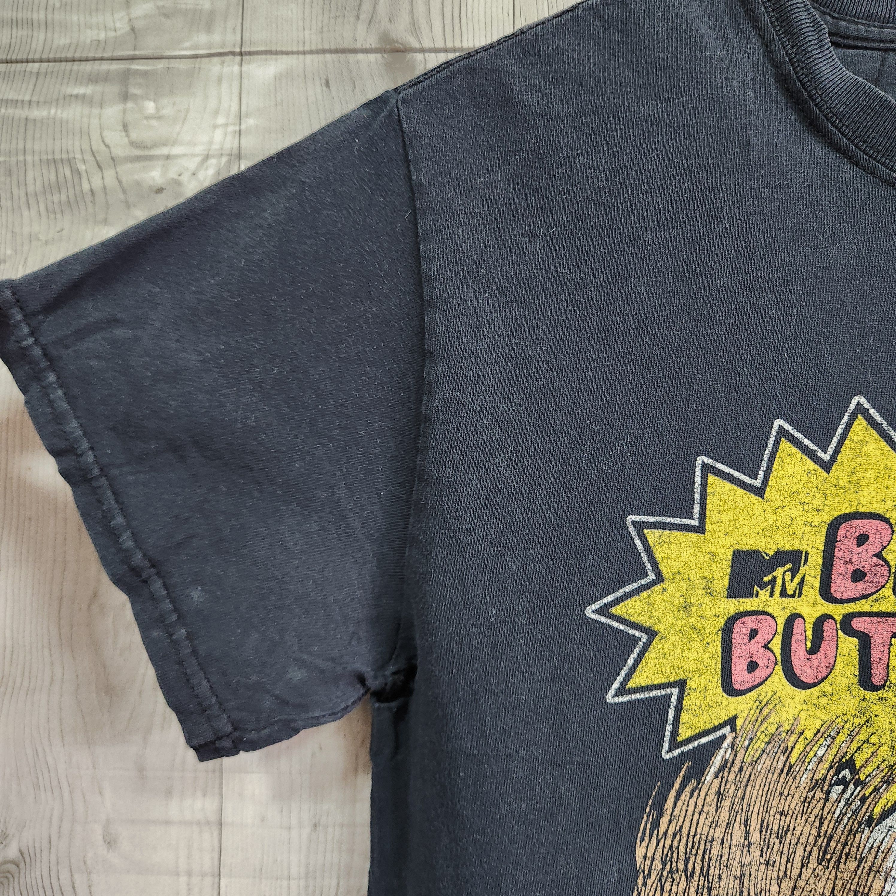 MTV Beavis And Butt-Head Distressed Printed TShirt - 11