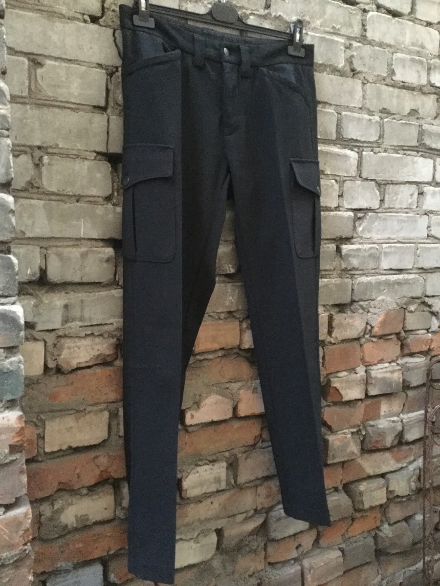 John Richmond - Wool cropped cargo trousers. Fits like junya watanabe - 4