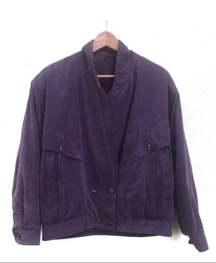 Vintage 90s Balenciaga Sport Poly Bomber Jacket - 1