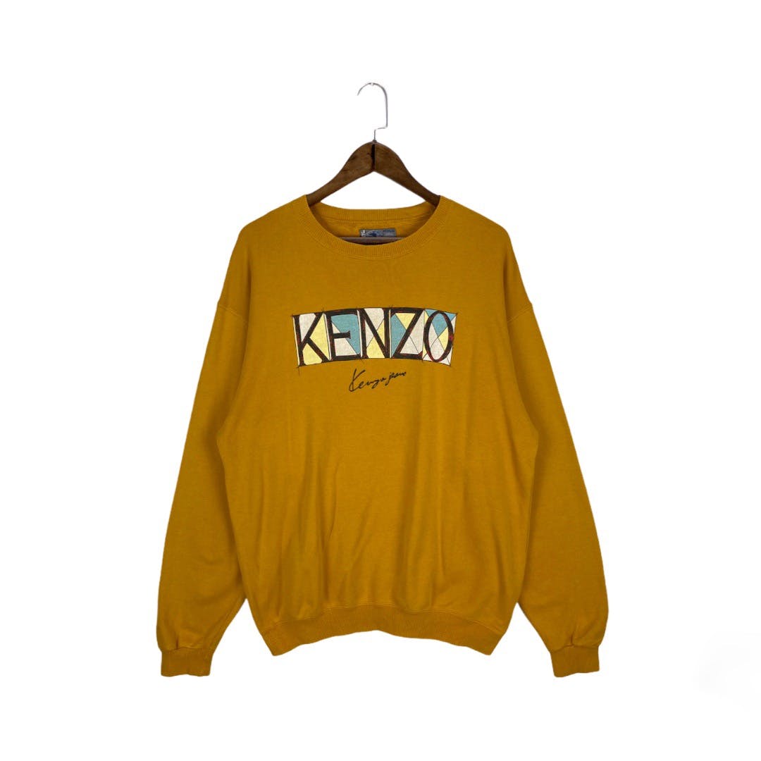 Vintage Kenzo Jeans Sweatshirt Crewneck - 1