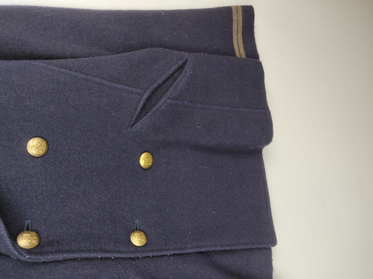 45rpm - Final Drop! Vtg Sailor Coat Wool Peacoat Jacket - 4