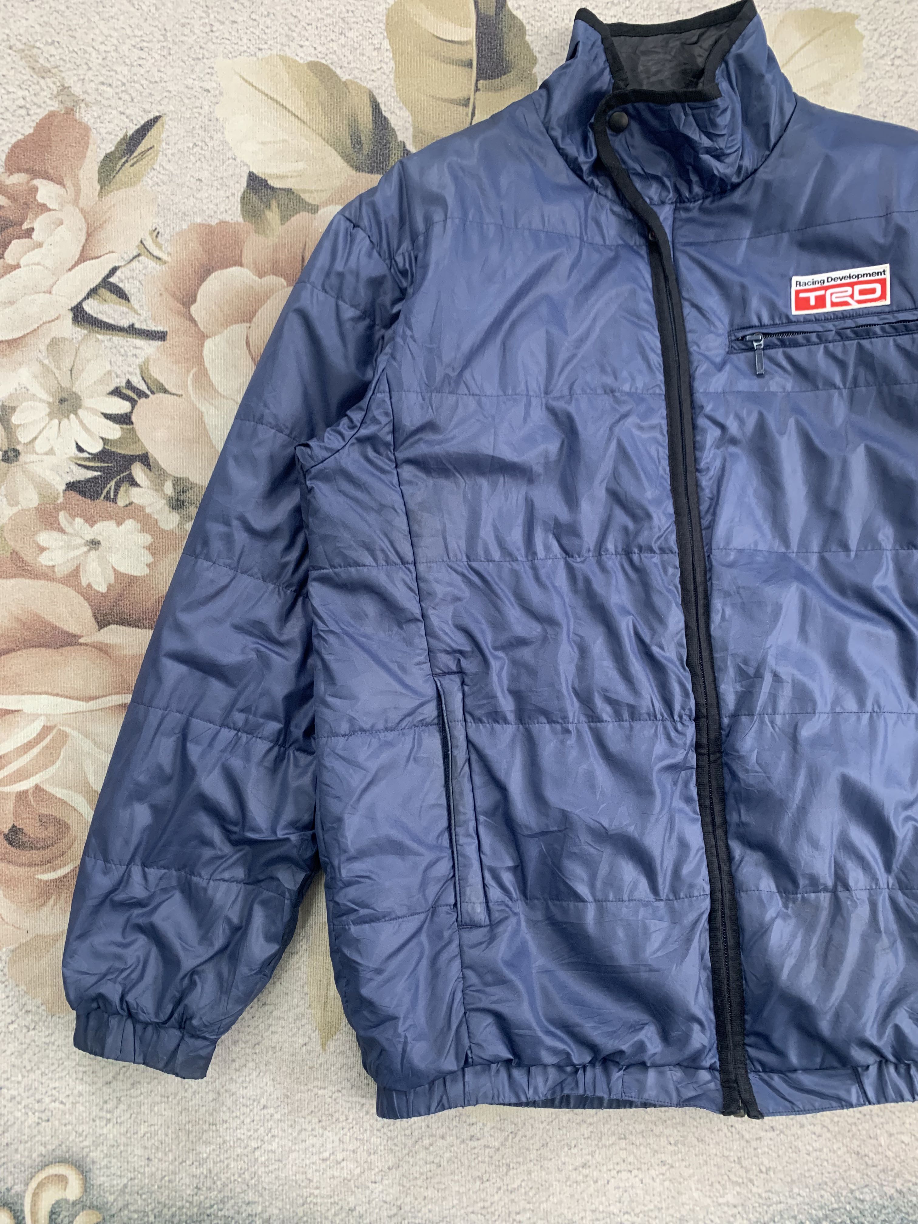 Vtg TRD Thin Puffer Style Jacket - 3