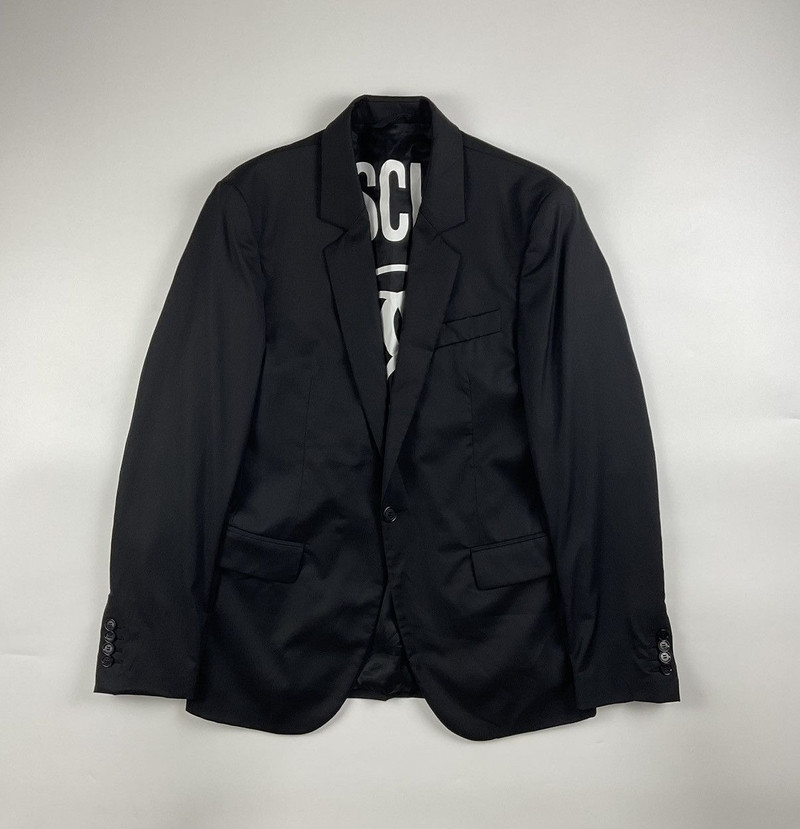 Moschino One Button Jacket - 1