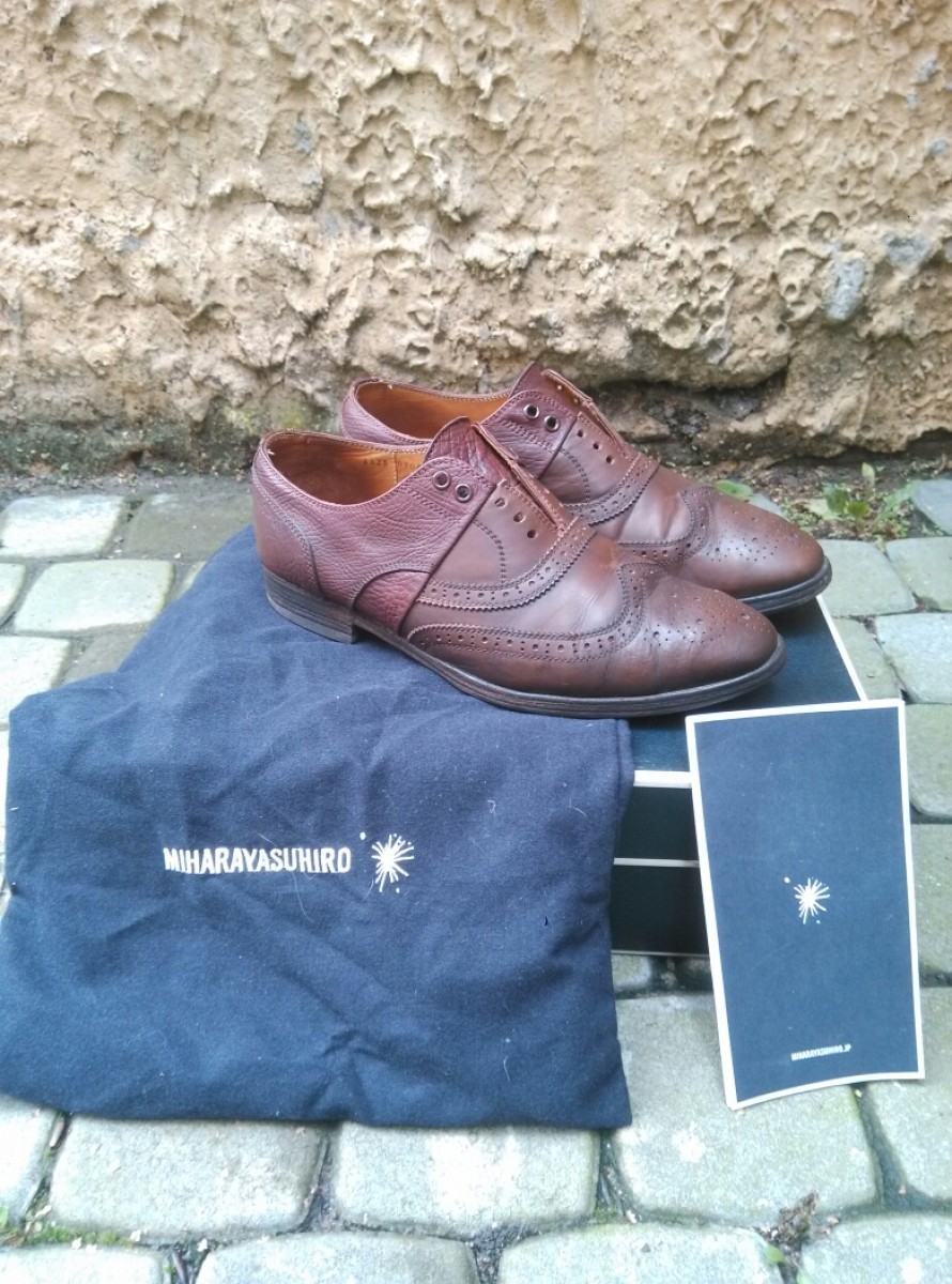 AW11 two parts derby shoes.Like Comme des Garcons - 5