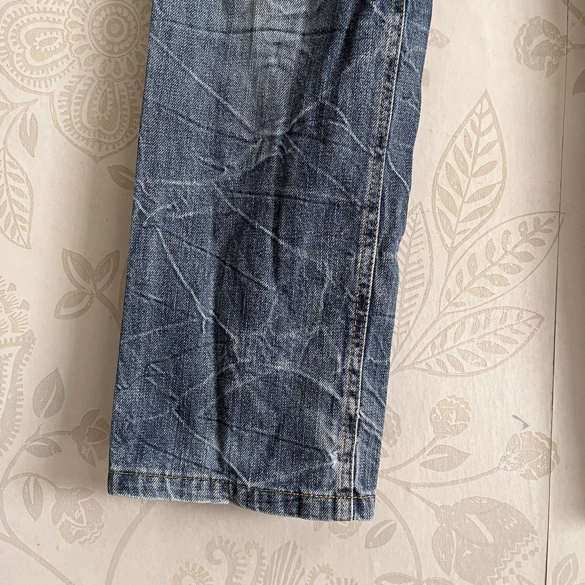 Japanese Brand - Vintage Nylaus Japanese Designer Bush Pants Denim Pockets - 12