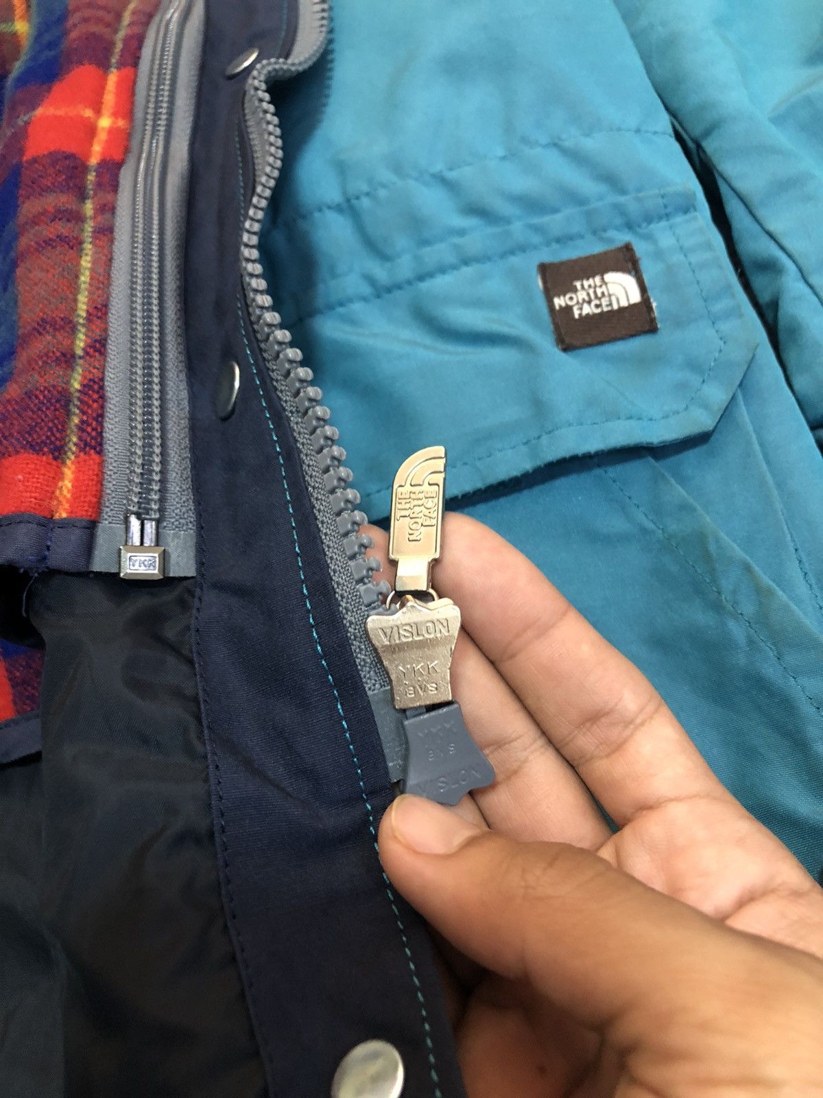 Vintage 90s The North Face 2 In 1 With Vest Nice Design - 7