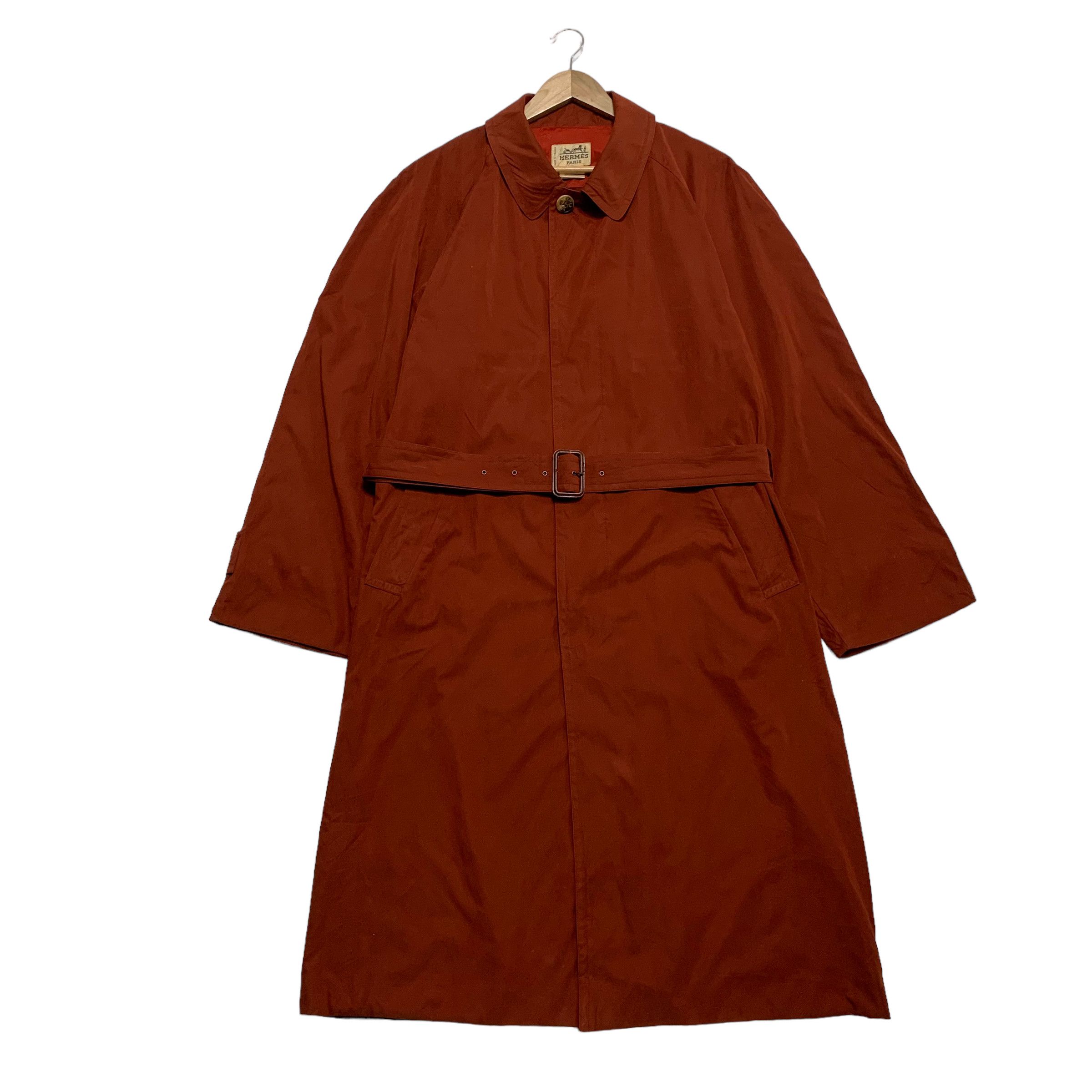 Vintage 80s Hermes Overcoat - 1