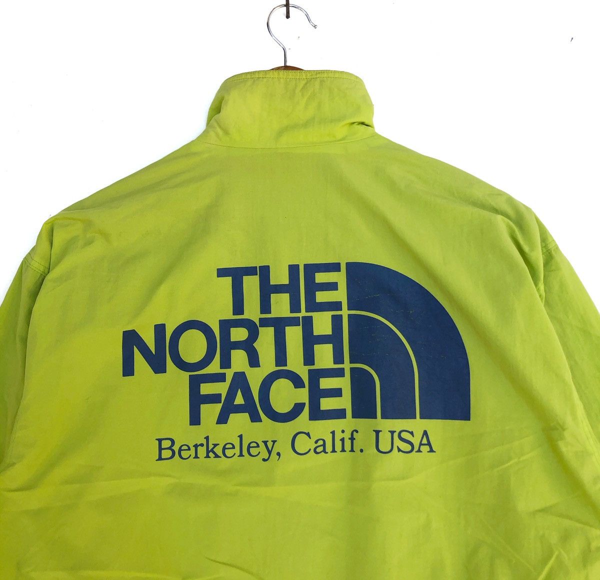 ❄️THE NORTH FACE Neon Green Windbreaker Zip Jacket - 4