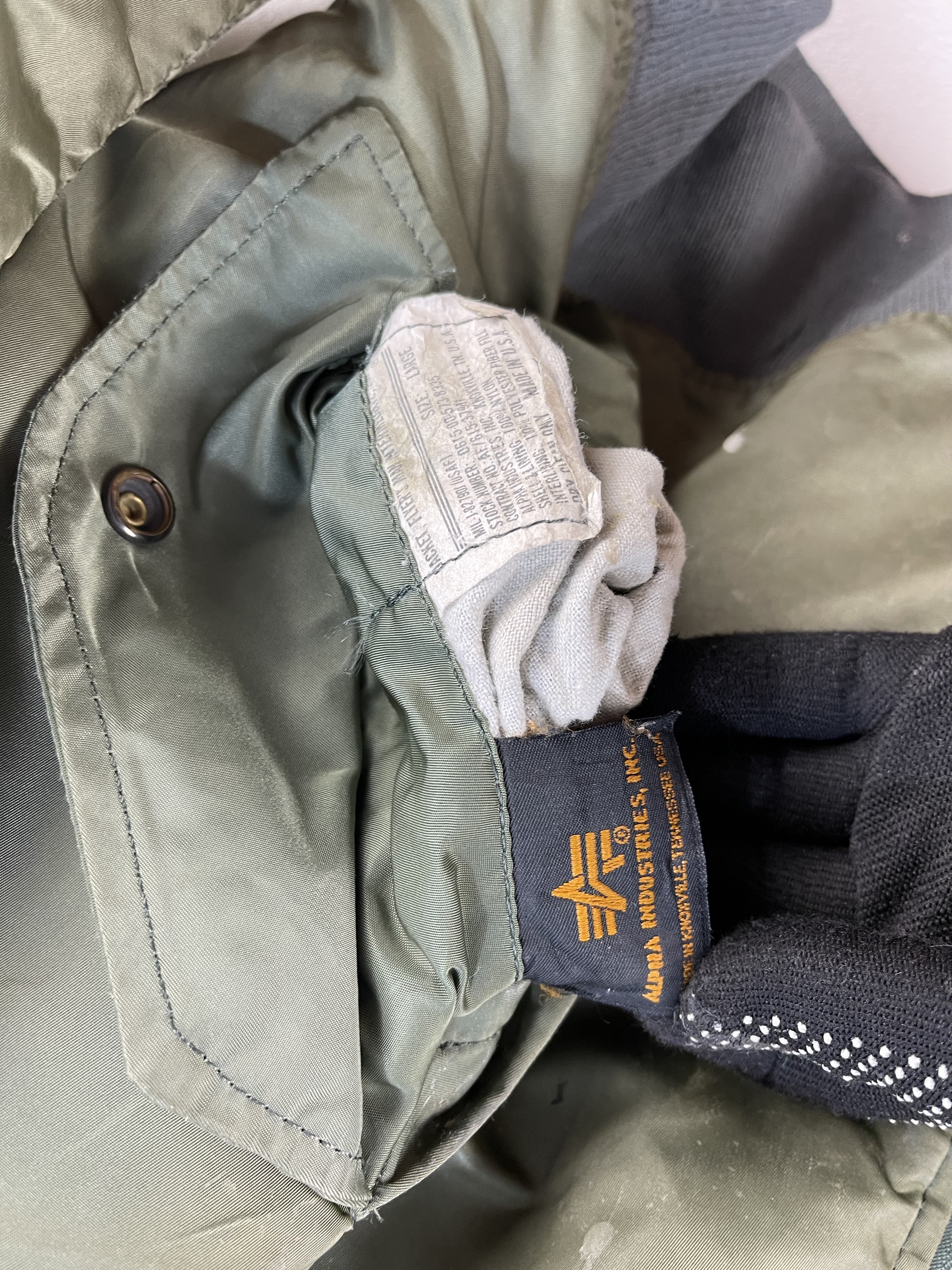 Alpha Industries - Vintage Alpha Industries MA-1 Bomber Jacket Reversible - 13