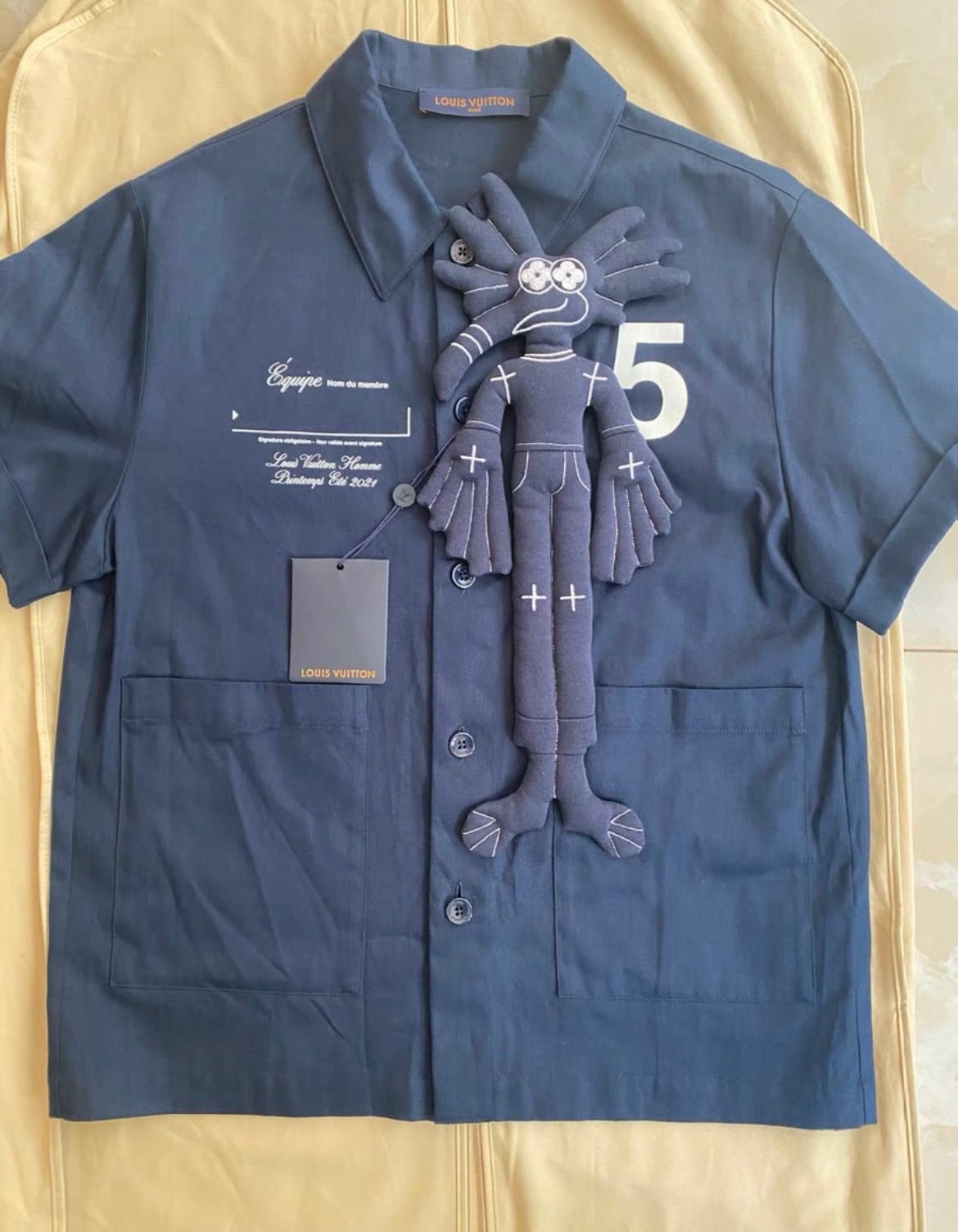Louis Vuitton Chapman Monogram Polo Shirt, Men's Fashion, Tops