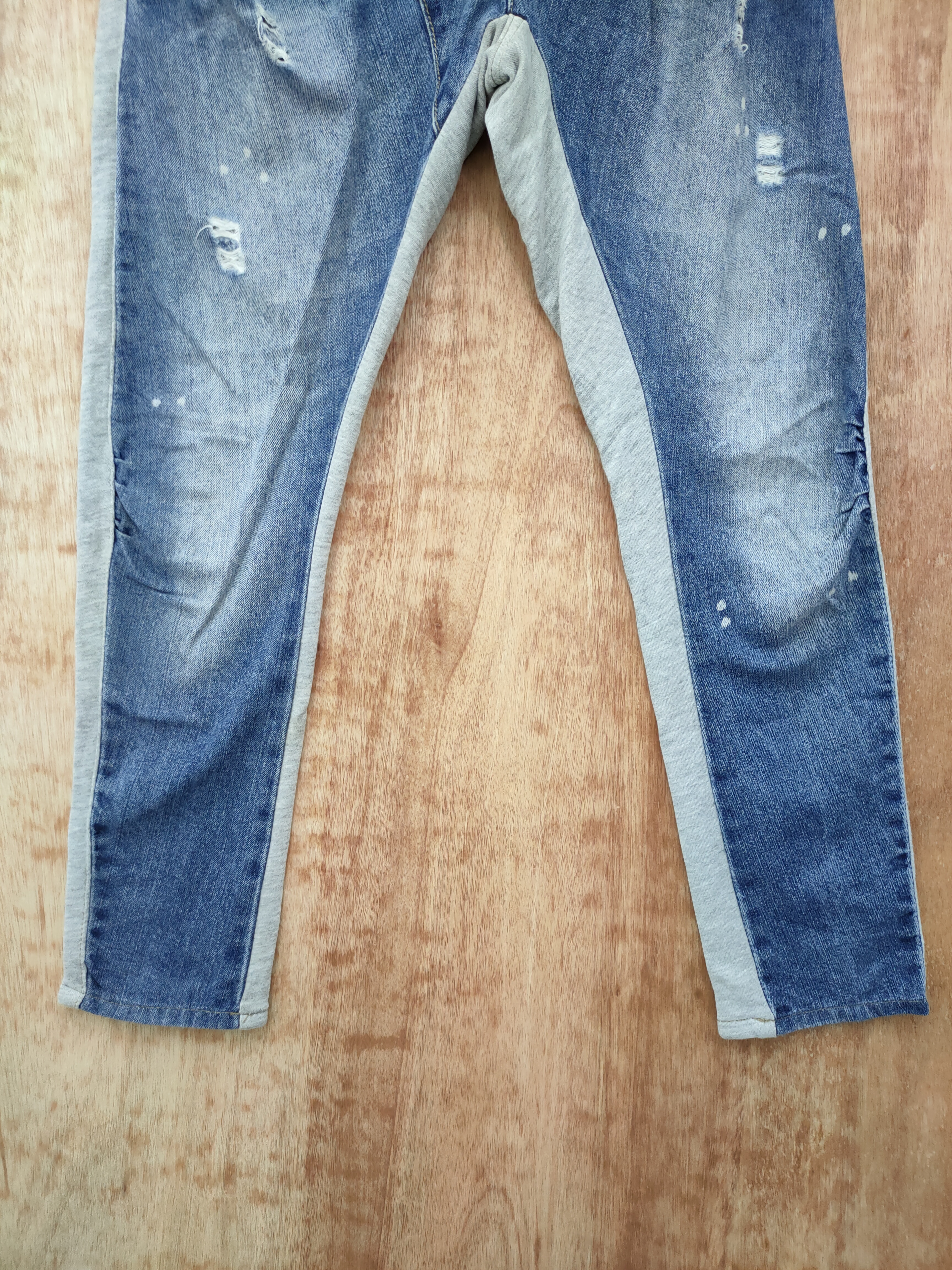 Custom - Japan Custom patchwork denim jogger pants #46-004 - 2