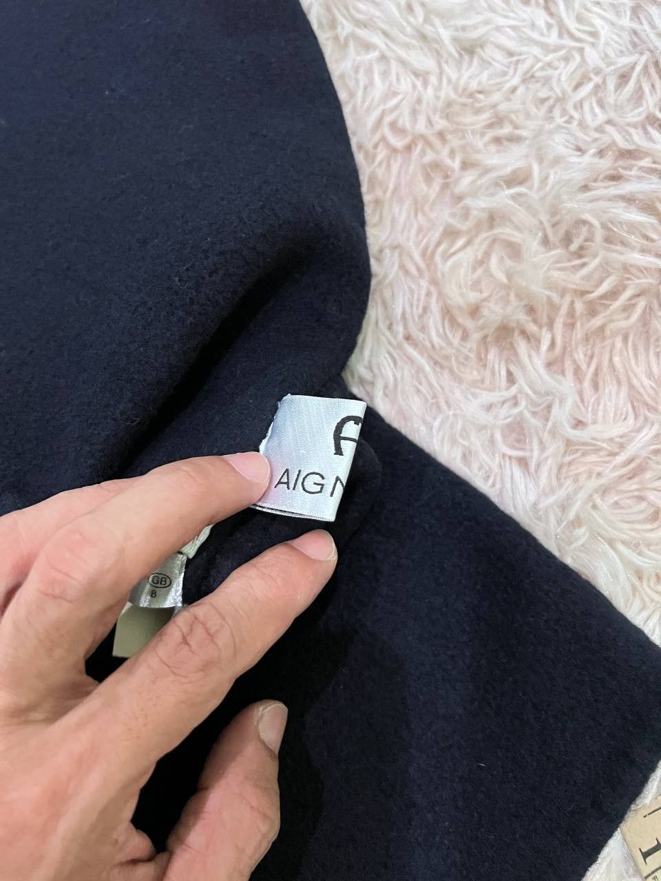 Designer - Aigner Wool/Angora Light Soft Coat Jacket - 6