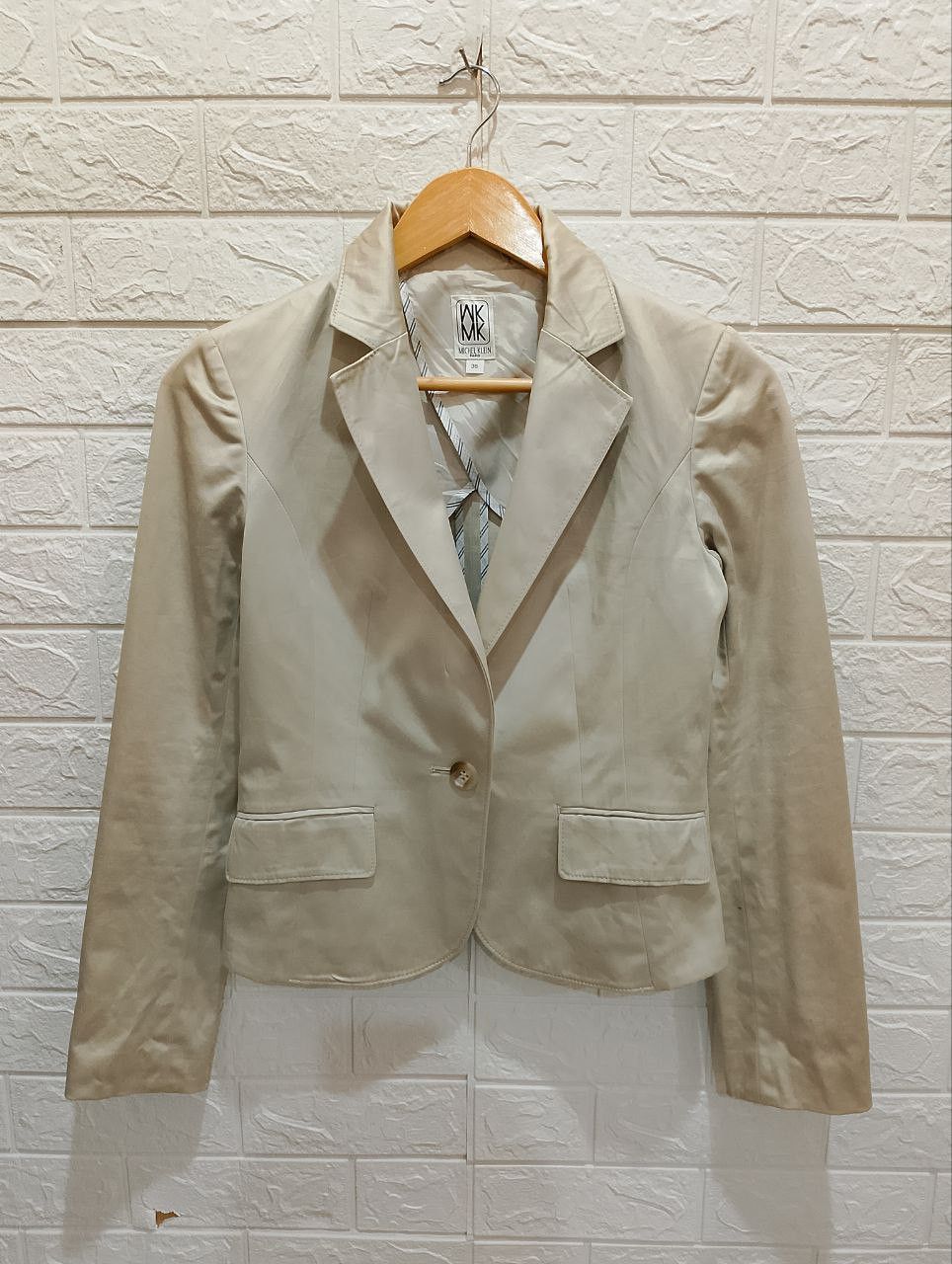 Archival Clothing - MK Michel Klein Paris Single Breast Casual Suit Coat Blazer - 2