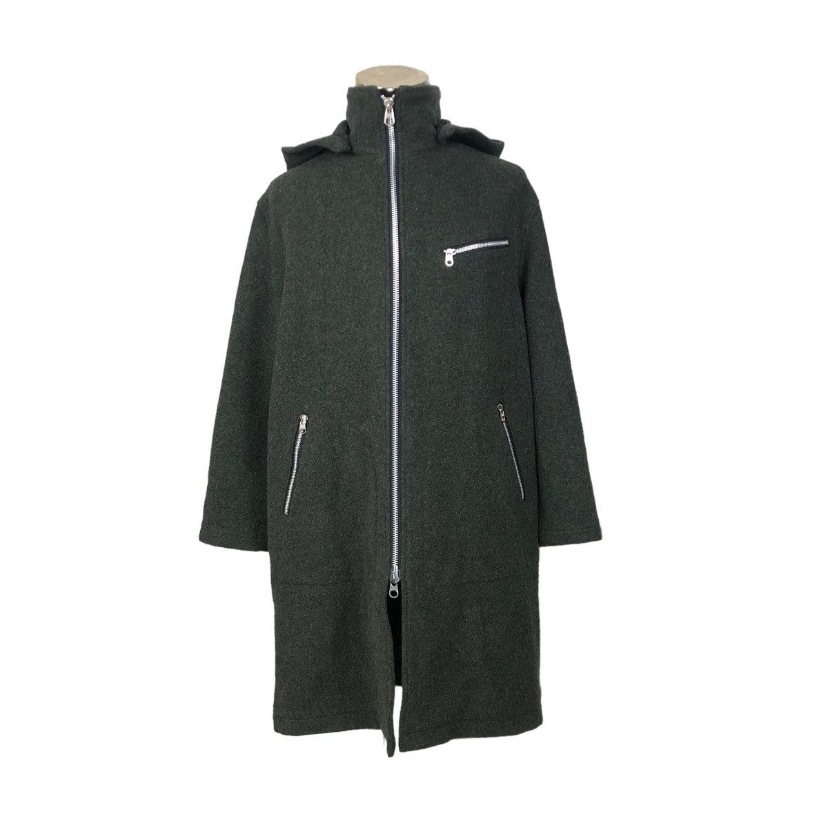 Vintage Yohji Yamamoto A.A.R x D’Urban Hooded Wool Parka - 19