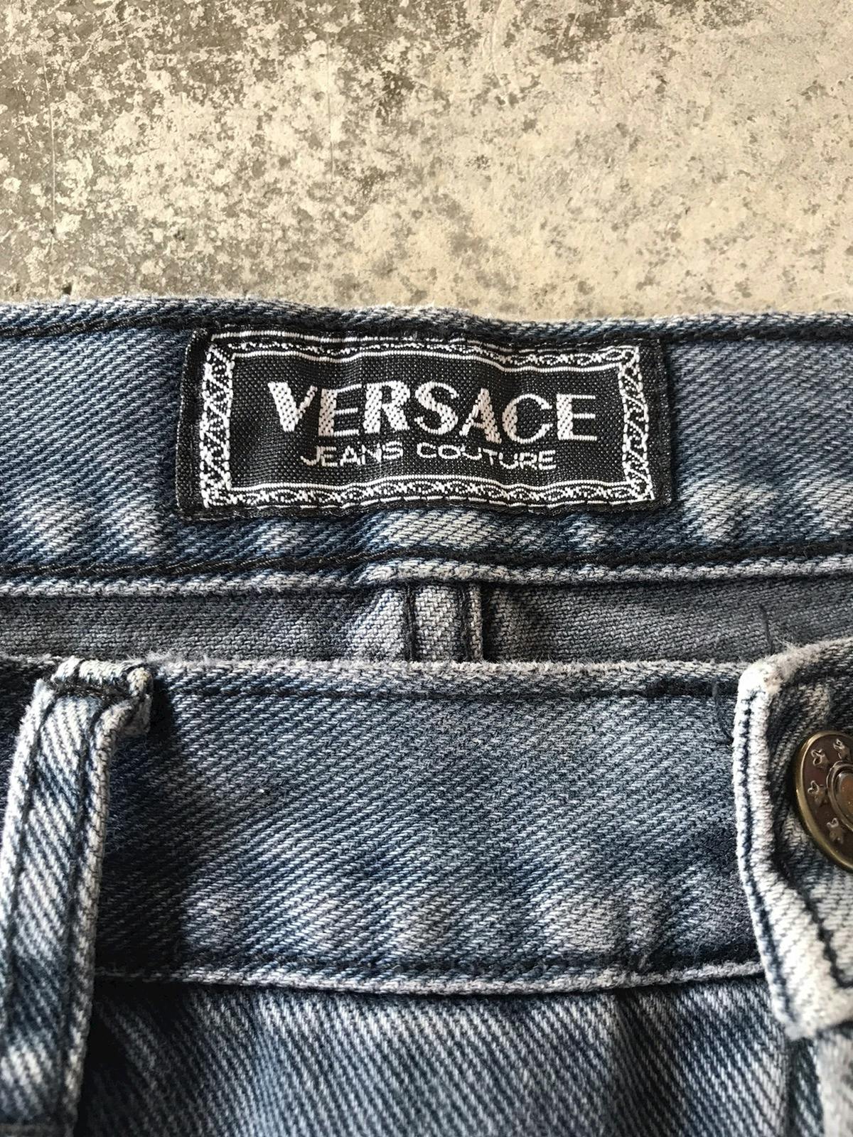 Vintage Versace Jeans Couture distressed Denim - 6