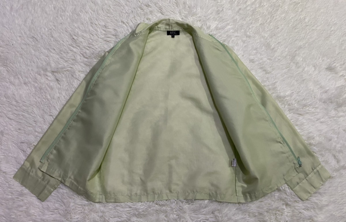A.P.C Nylon Zipper Jacket Windbreaker - 4