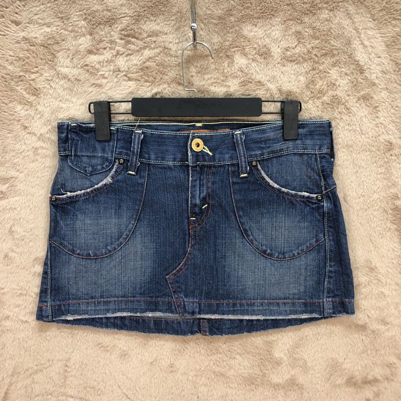 LEVI'S JEANS SINGLE R MINI SKIRTS #5650-201 - 1